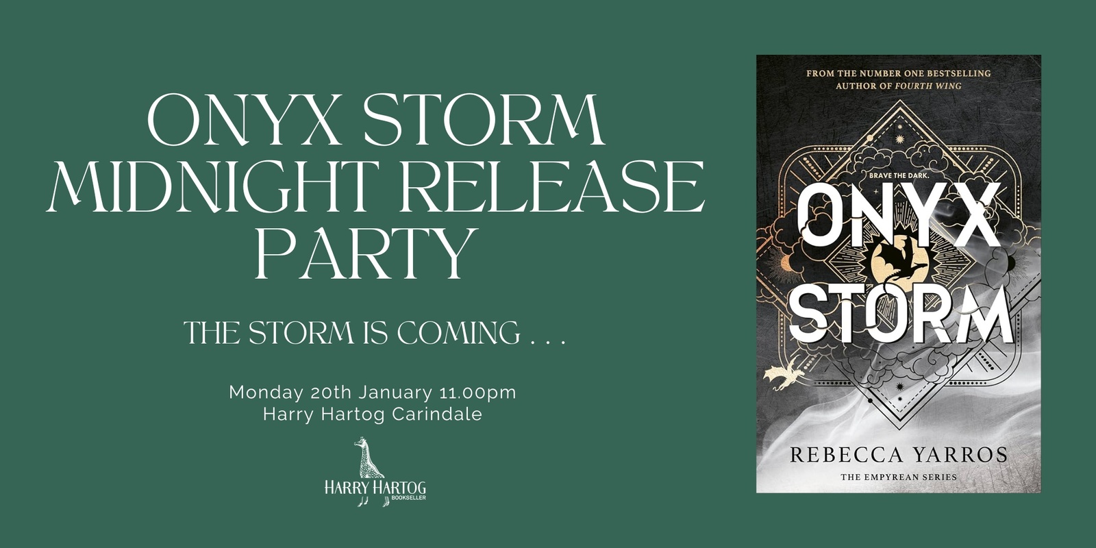 Banner image for Onyx Storm Midnight Release Party 