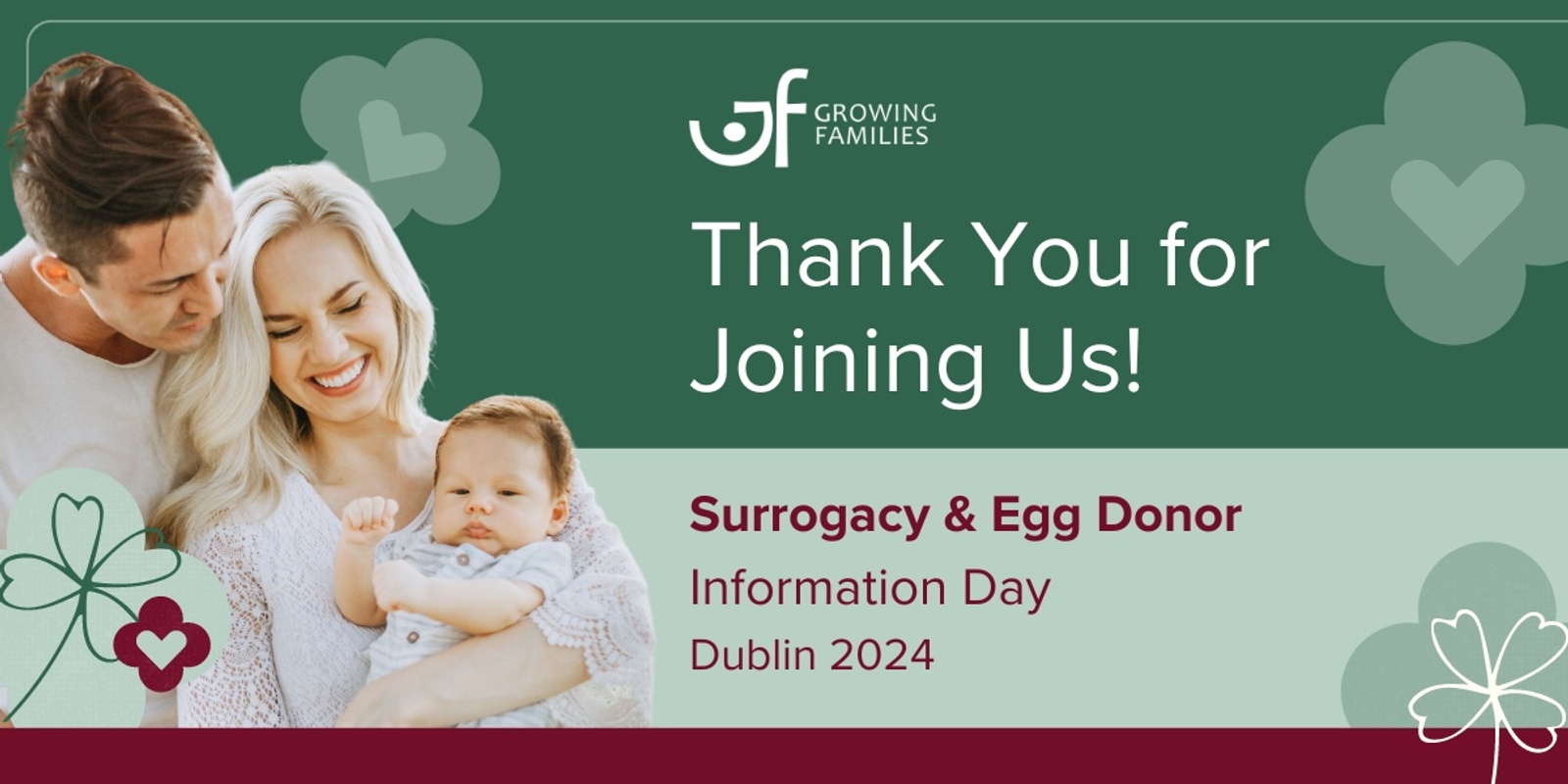 Banner image for Surrogacy & Egg Donor Information Day, Dublin