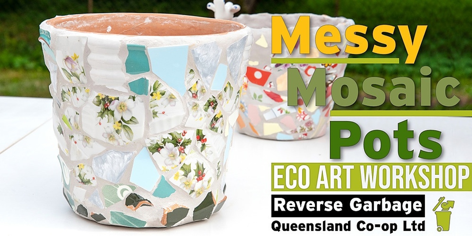 Banner image for Messy Mosaics Eco Art Workshop