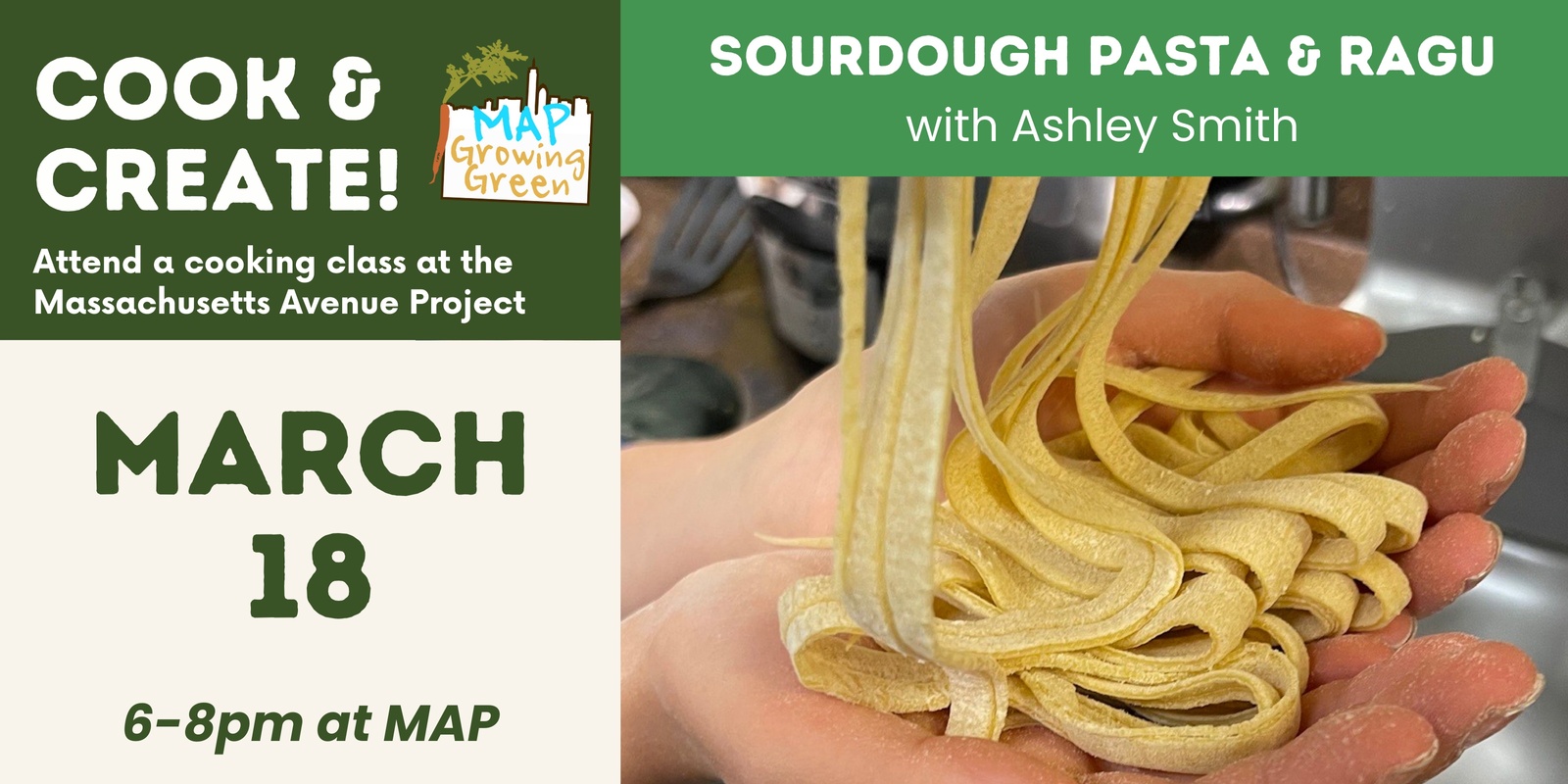 Banner image for Sourdough Pasta and Sauce Cooking Class 