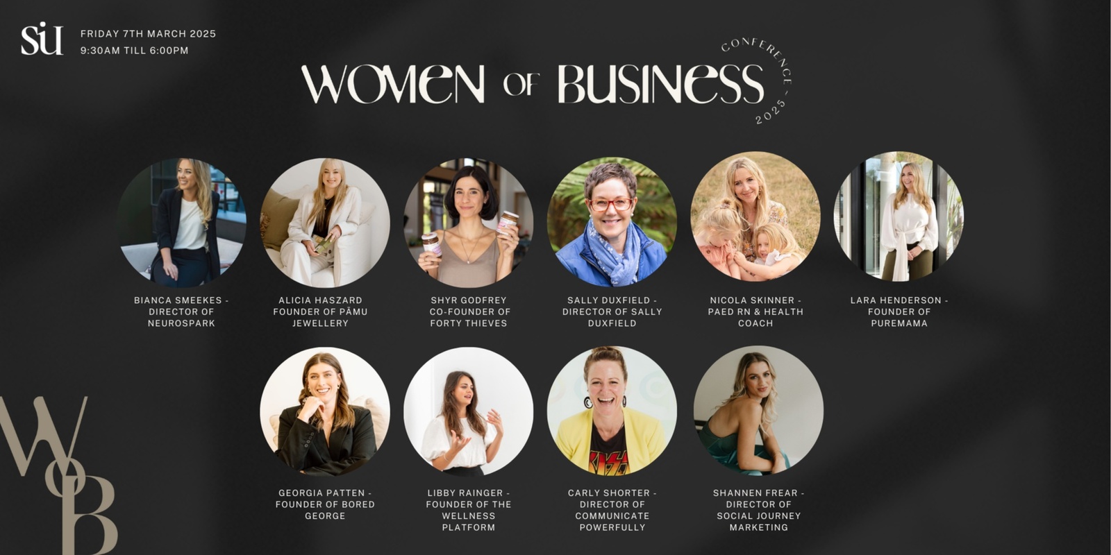 Banner image for Women Of Business Conference - Success Leaves A Trail - 2025 | Presented by She Is Unleashed