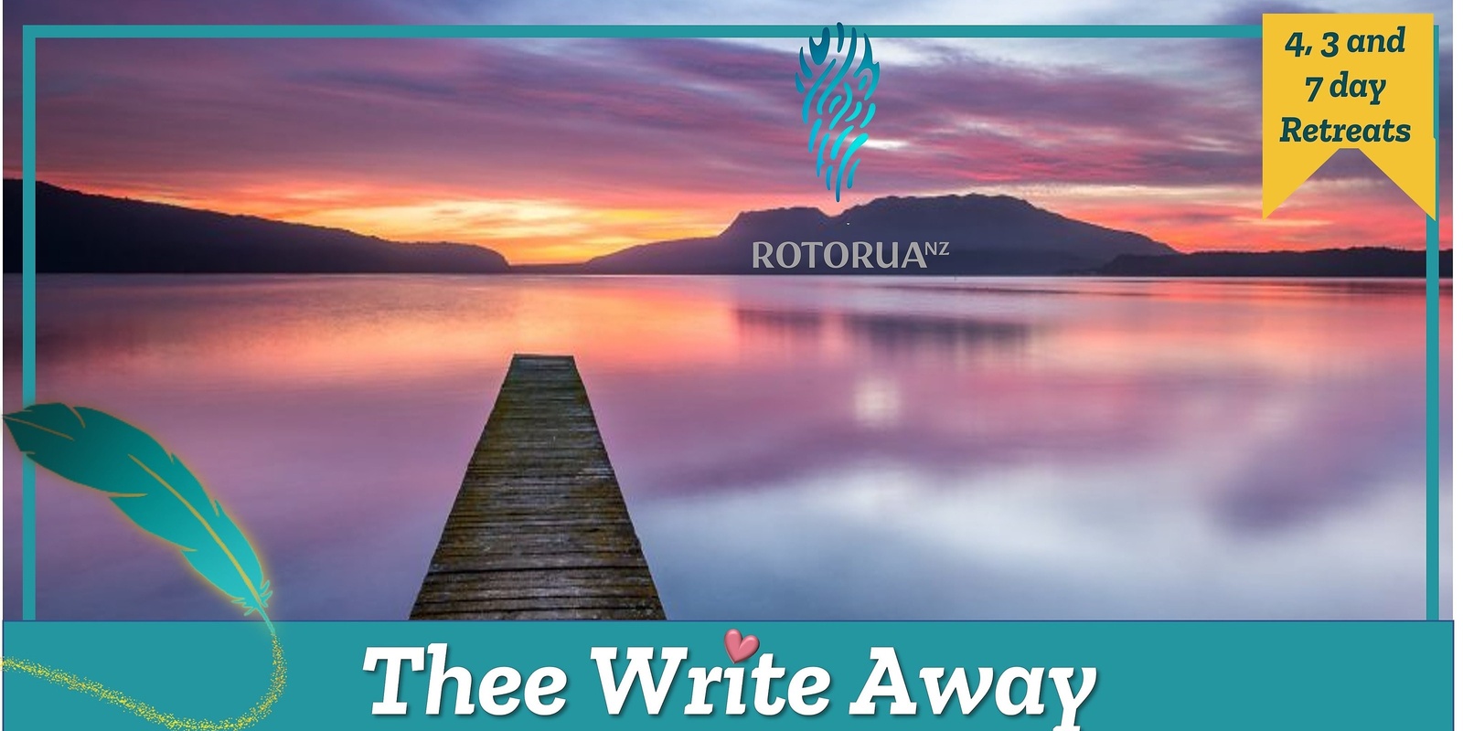 Banner image for Wee Write Away - Writer's Retreat in New Zealand