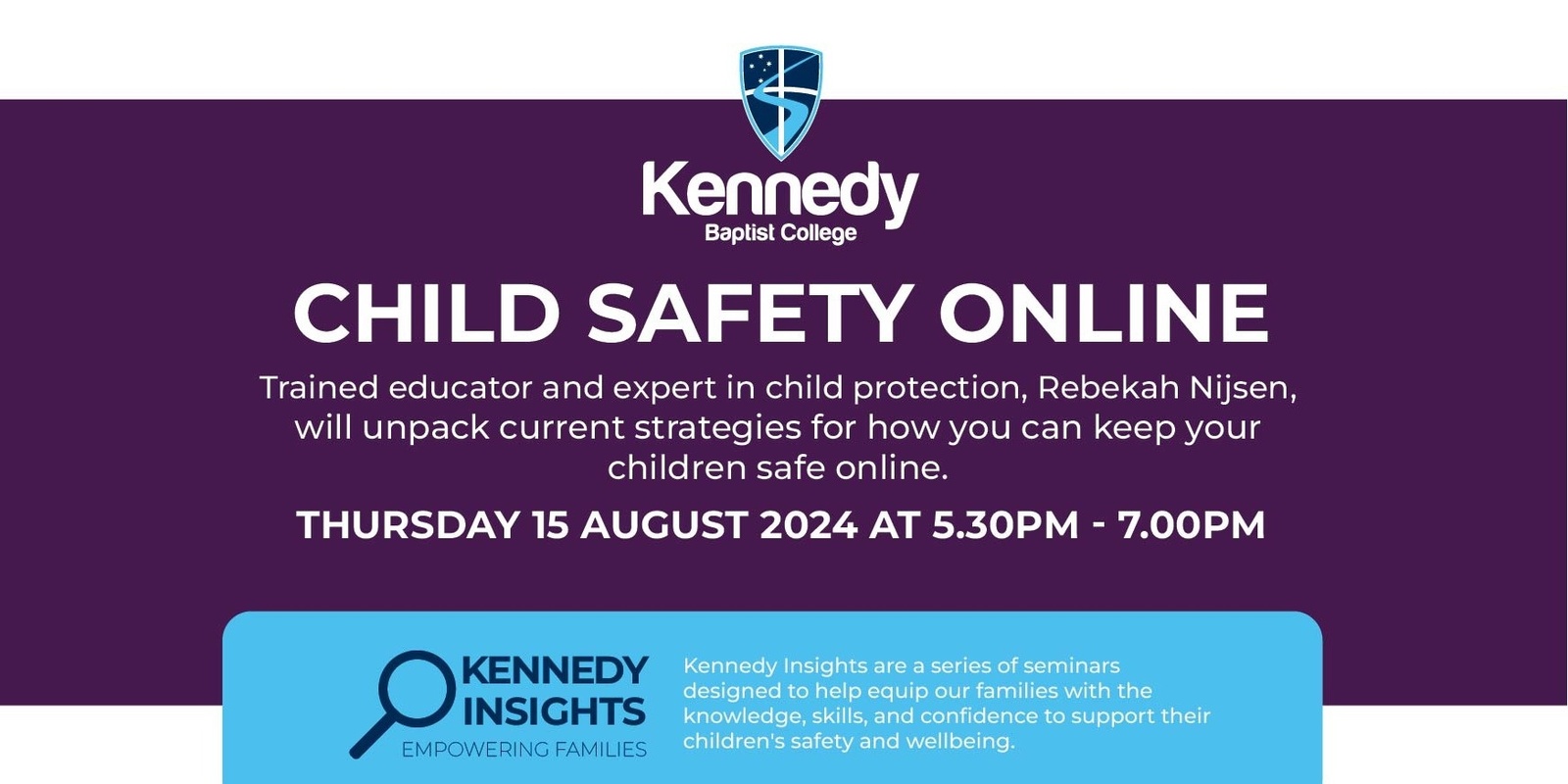 Banner image for Parent Information Evening: Child Safety Online