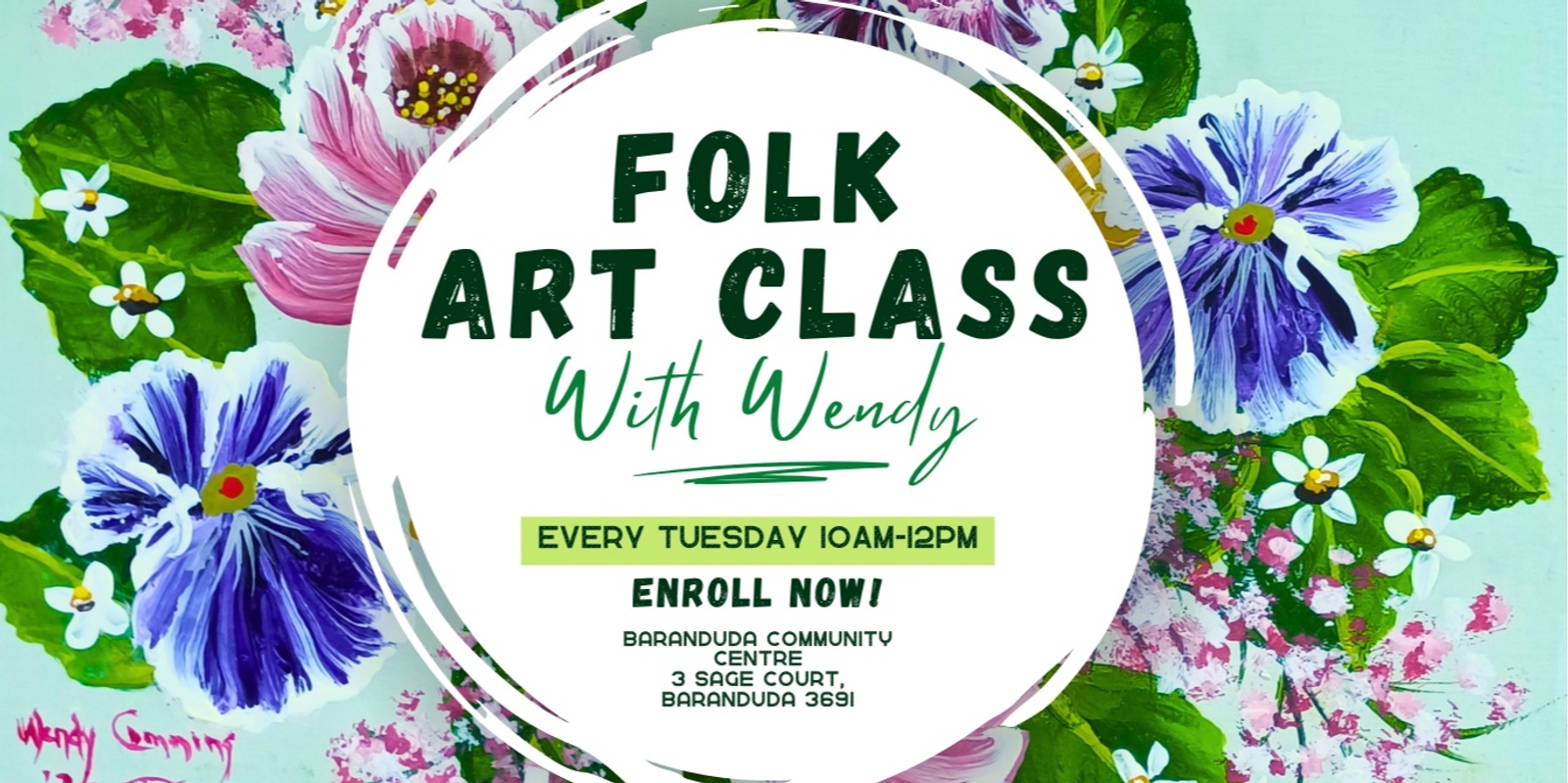 Banner image for FOLK ART CLASS