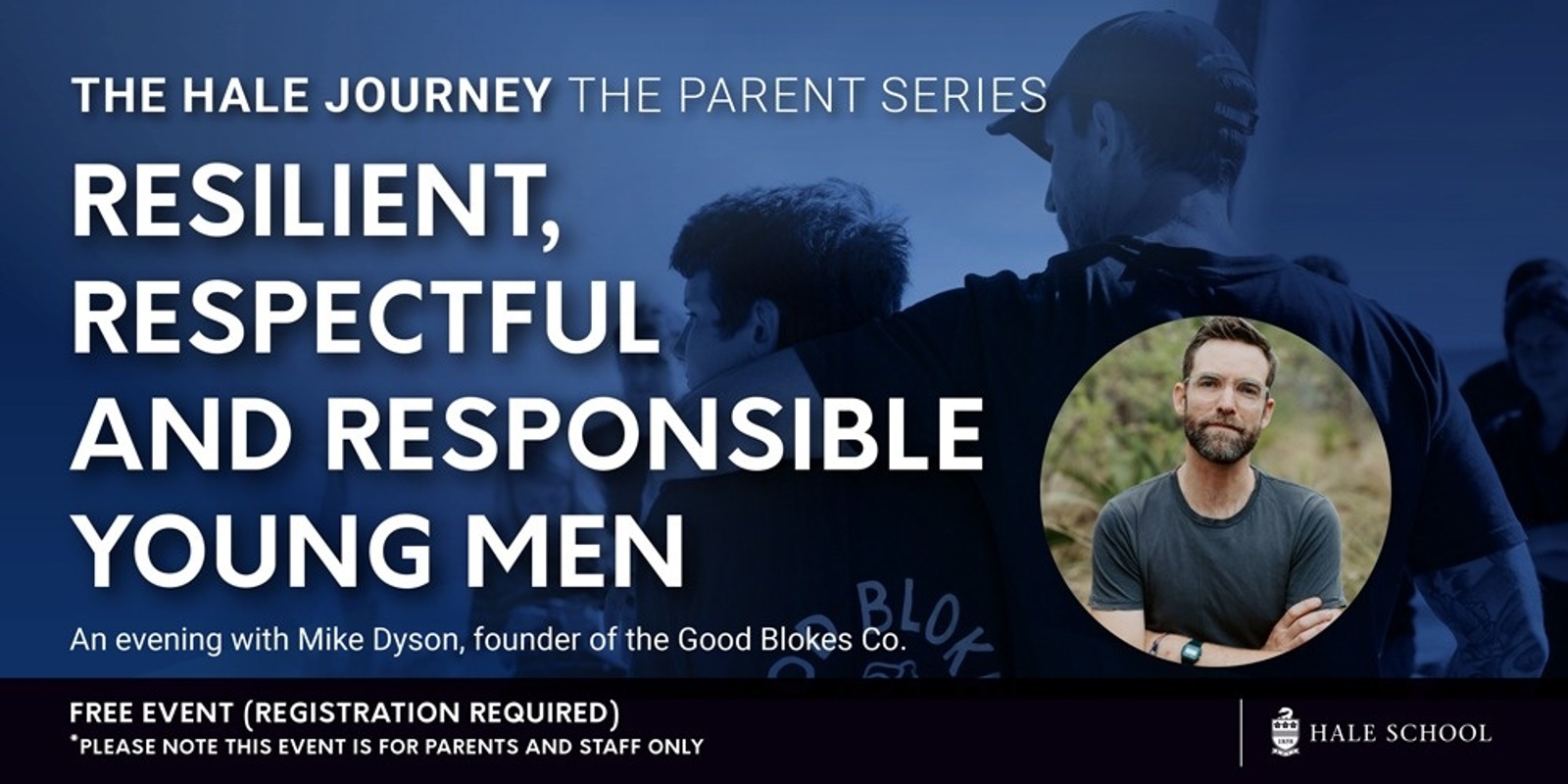 Banner image for An evening with Mike Dyson, Founder of the Good Blokes Co