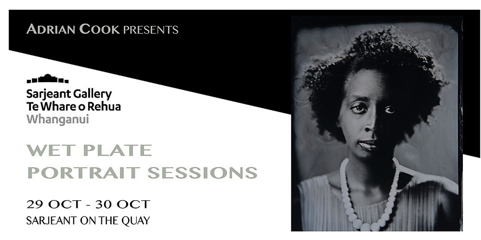 Banner image for SARJEANT ON THE QUAY: Wet Plate Portrait Sessions