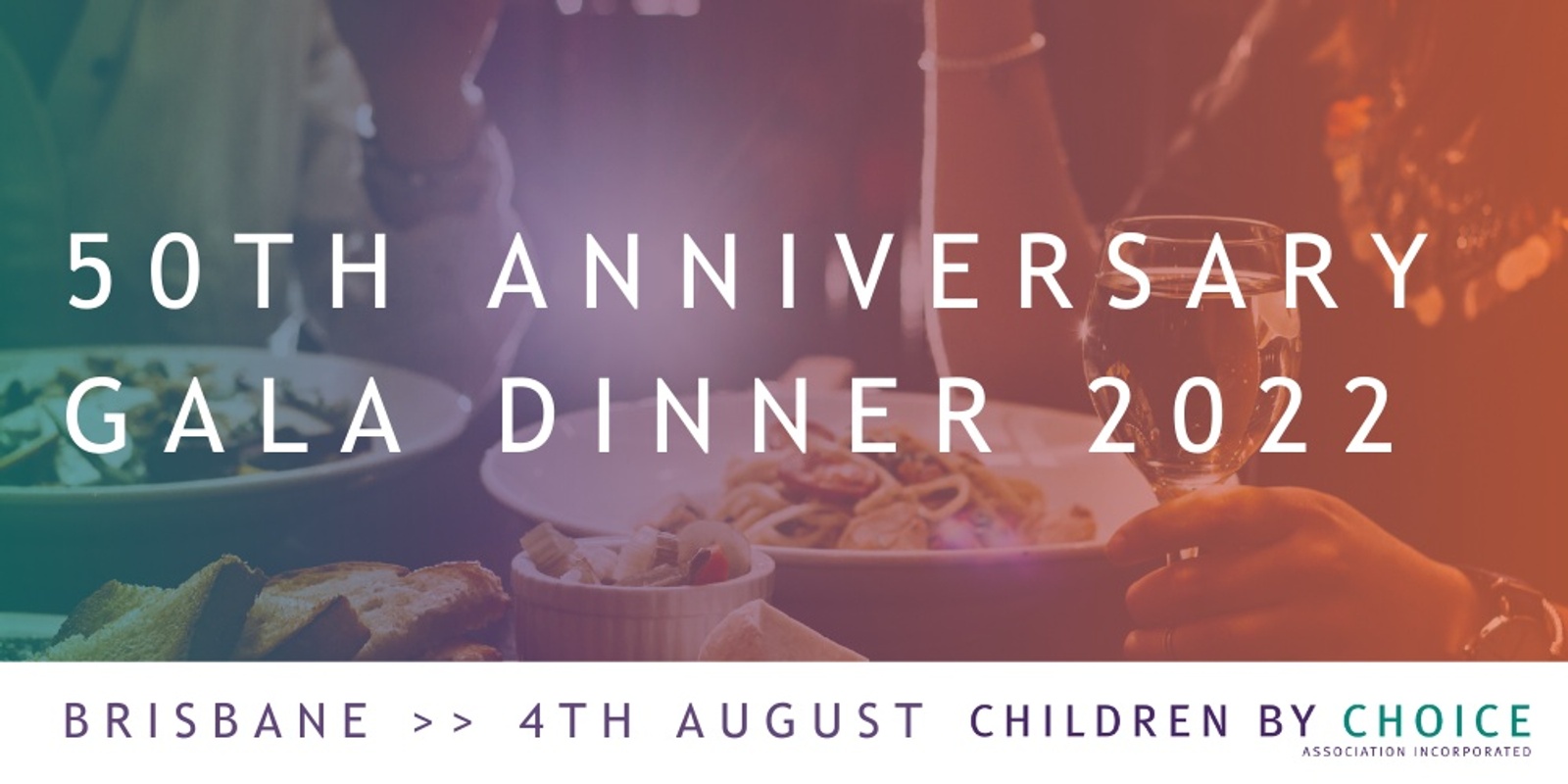 Banner image for  Children by Choice 50th Anniversary Dinner