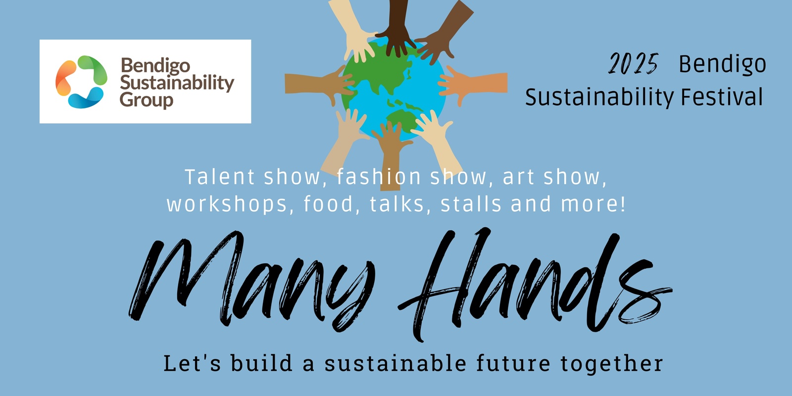 Banner image for Many Hands: 2025 Bendigo Sustainability Festival