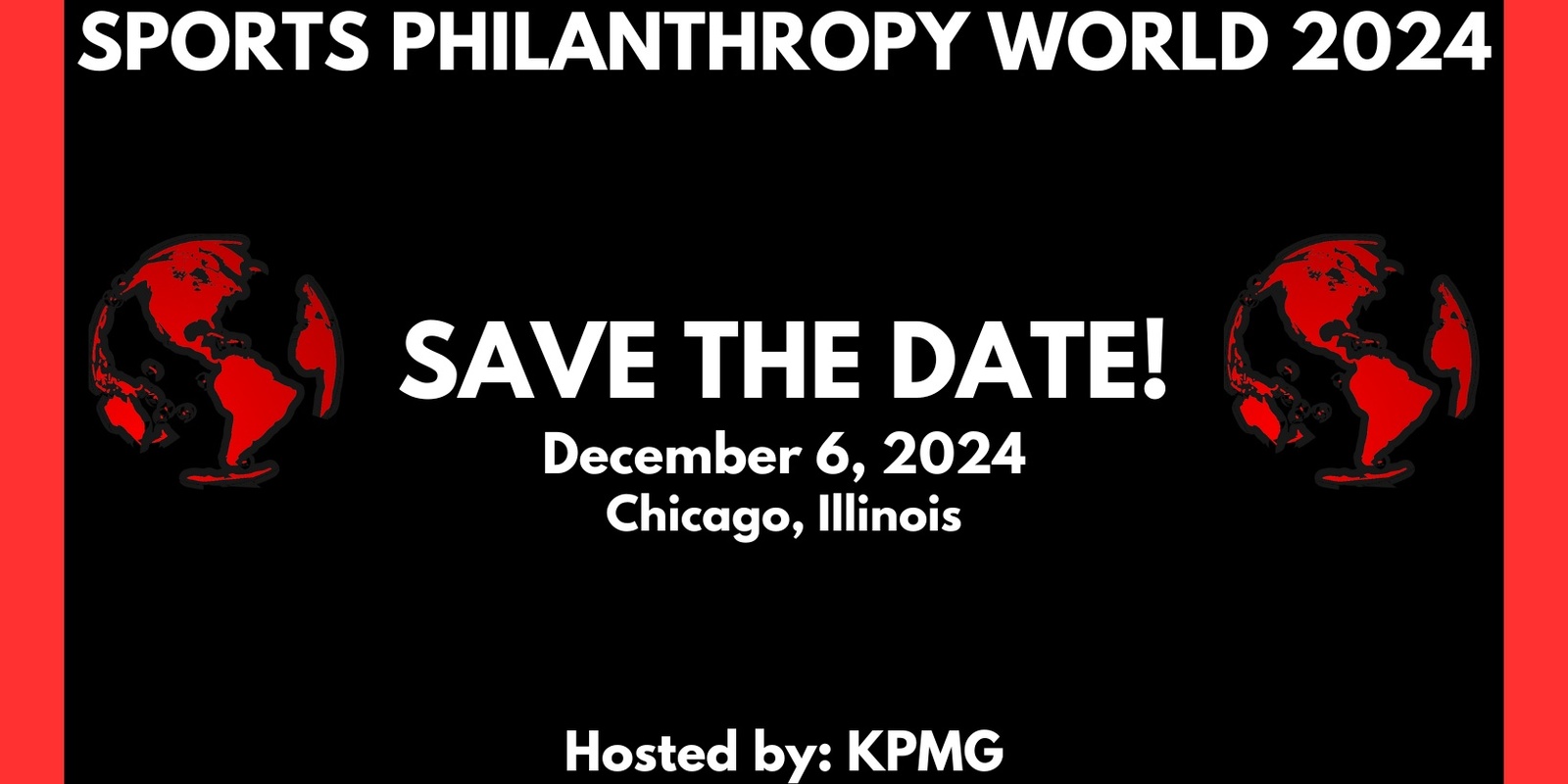 Banner image for Sports Philanthropy World 2024