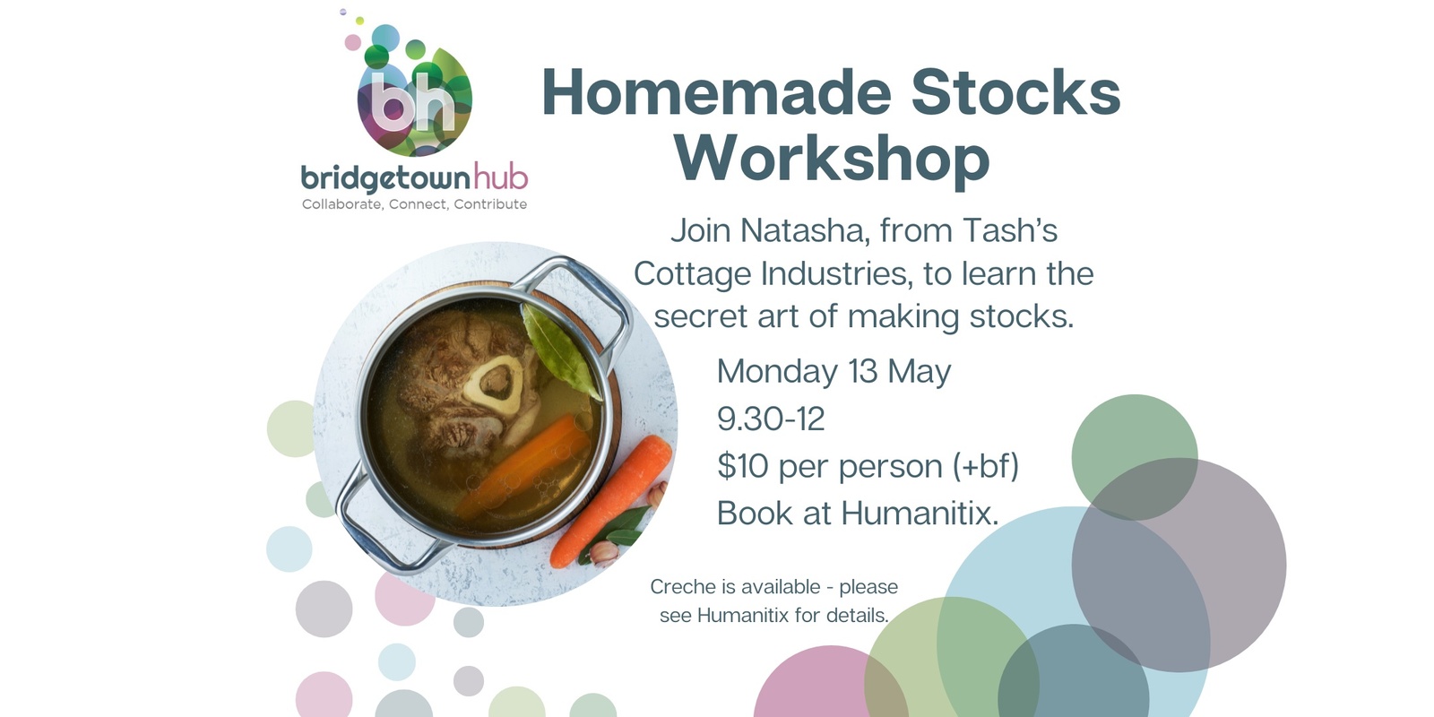 Banner image for Homemade Stocks Workshop with Tash