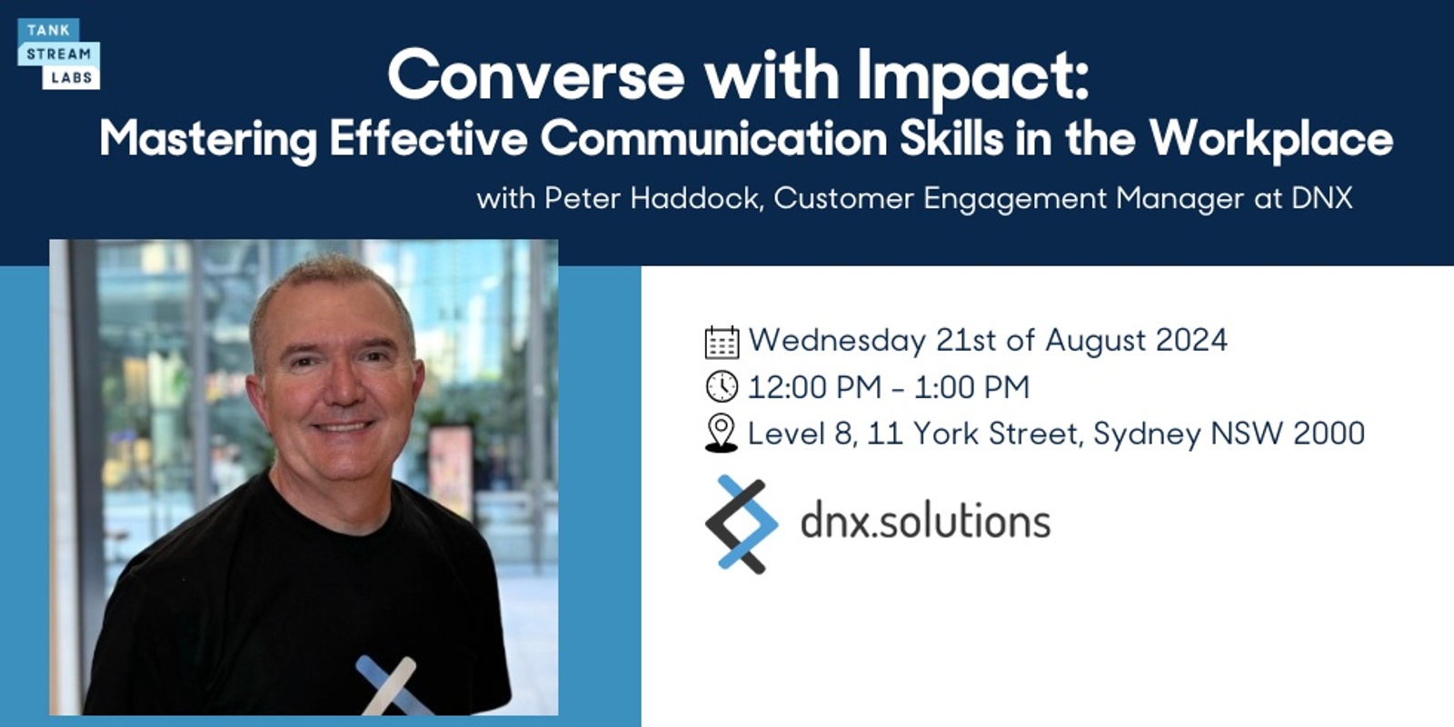 Banner image for Converse with Impact:  Mastering Effective Communication Skills in the Workplace