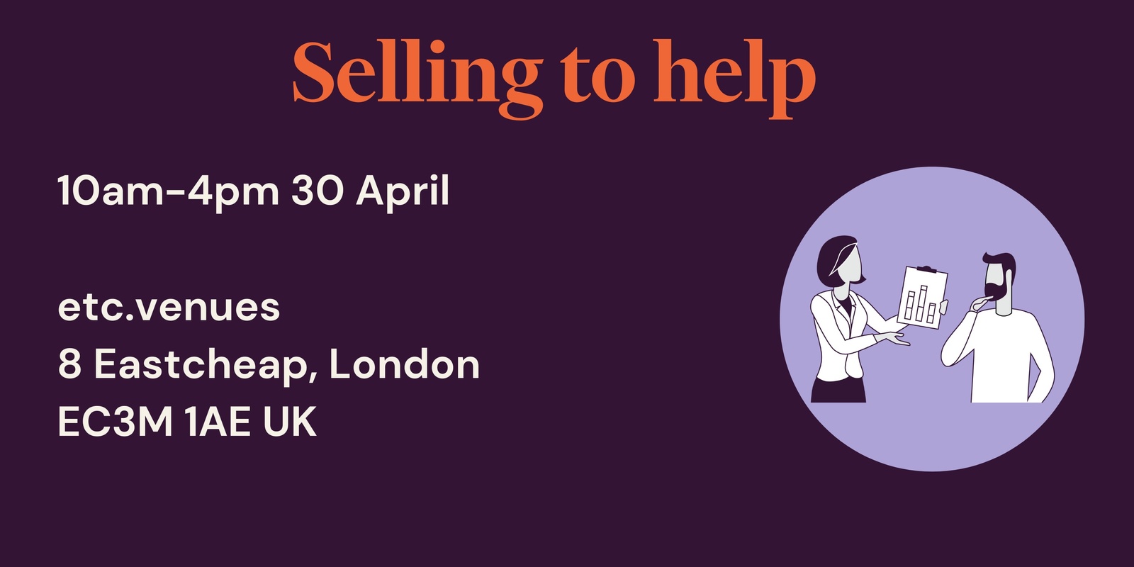 Banner image for Selling to help UK