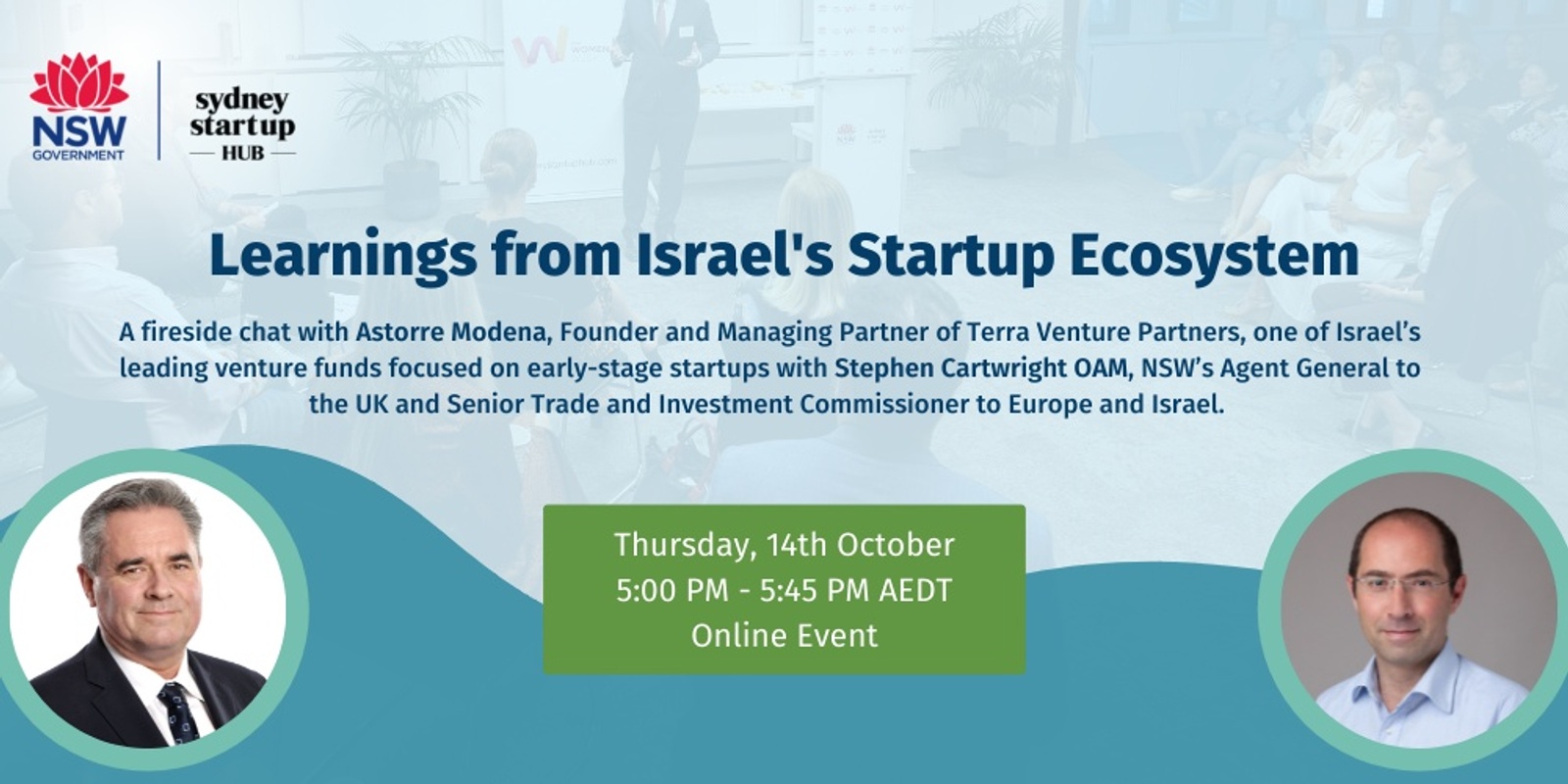 Banner image for Learnings from Israel's Startup Ecosystem