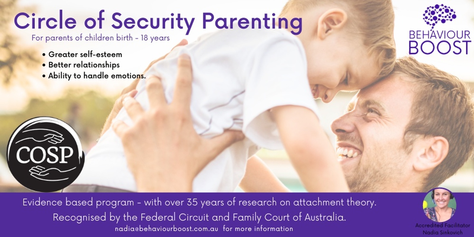 Banner image for 2024 Circle of Security Parenting- January