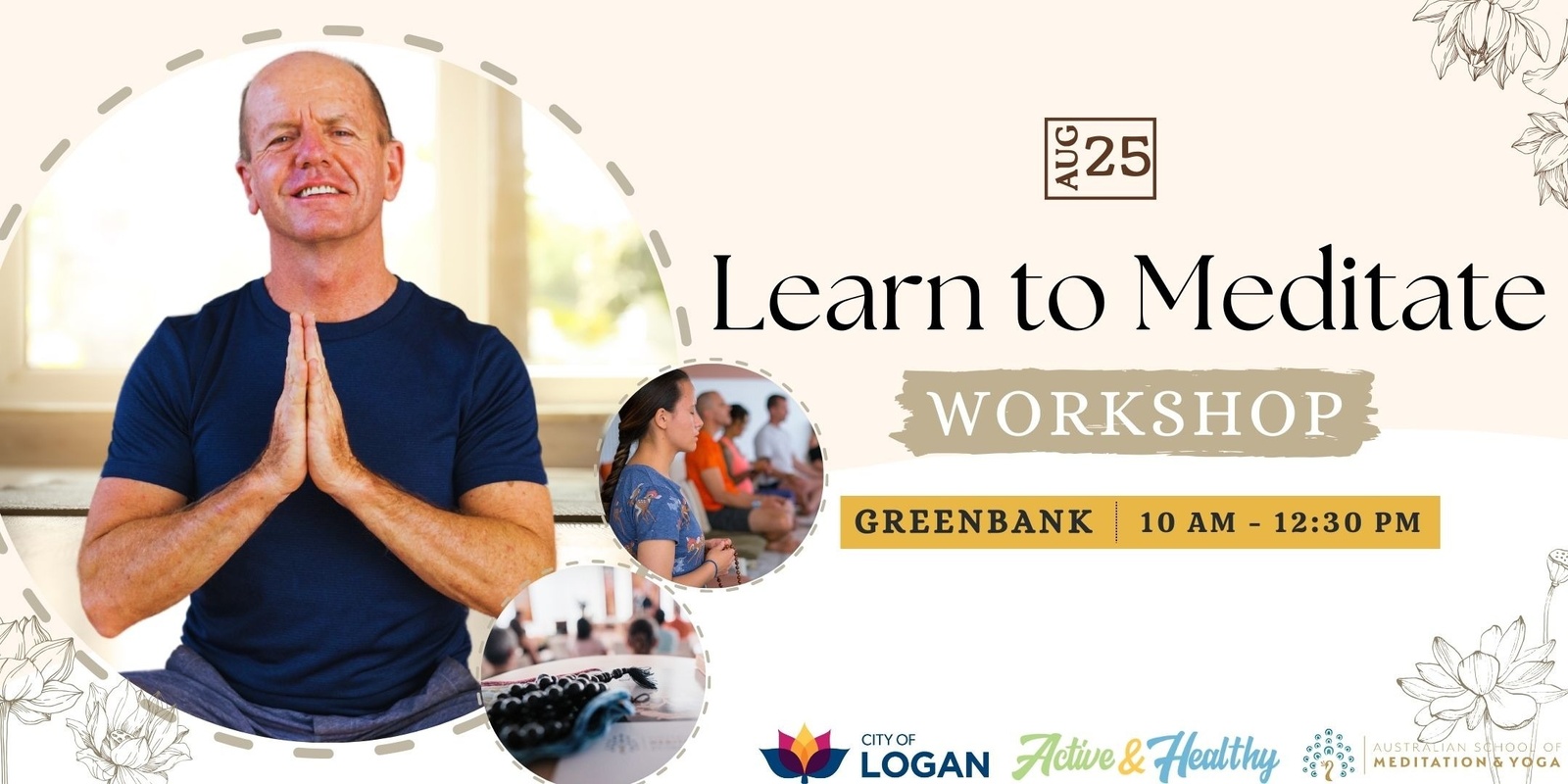 Banner image for Learn to Meditate Workshop – Greenbank