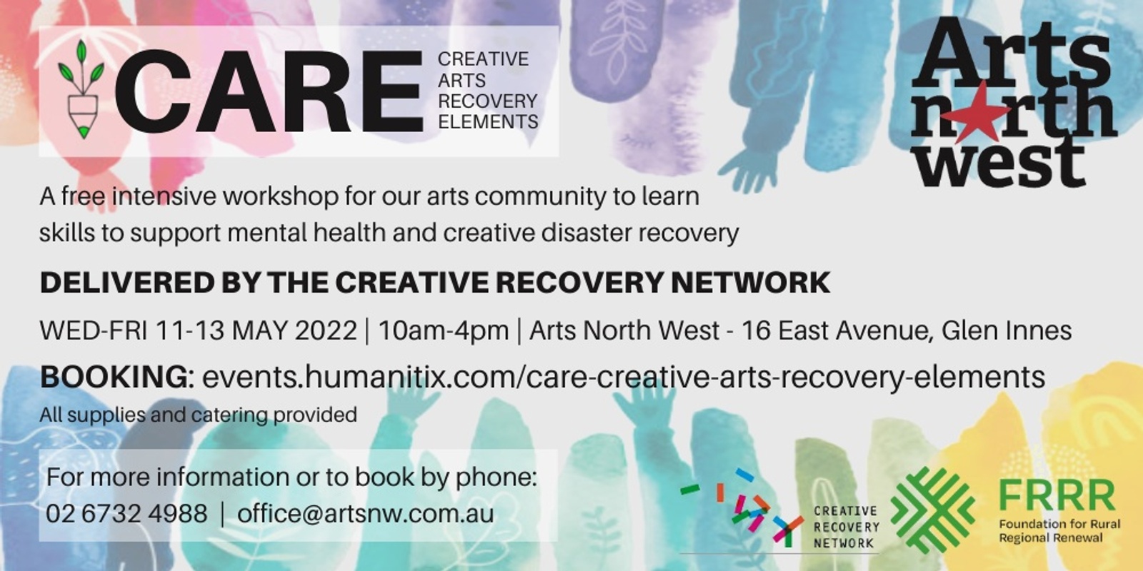 Banner image for CARE - Creative Arts Recovery Elements