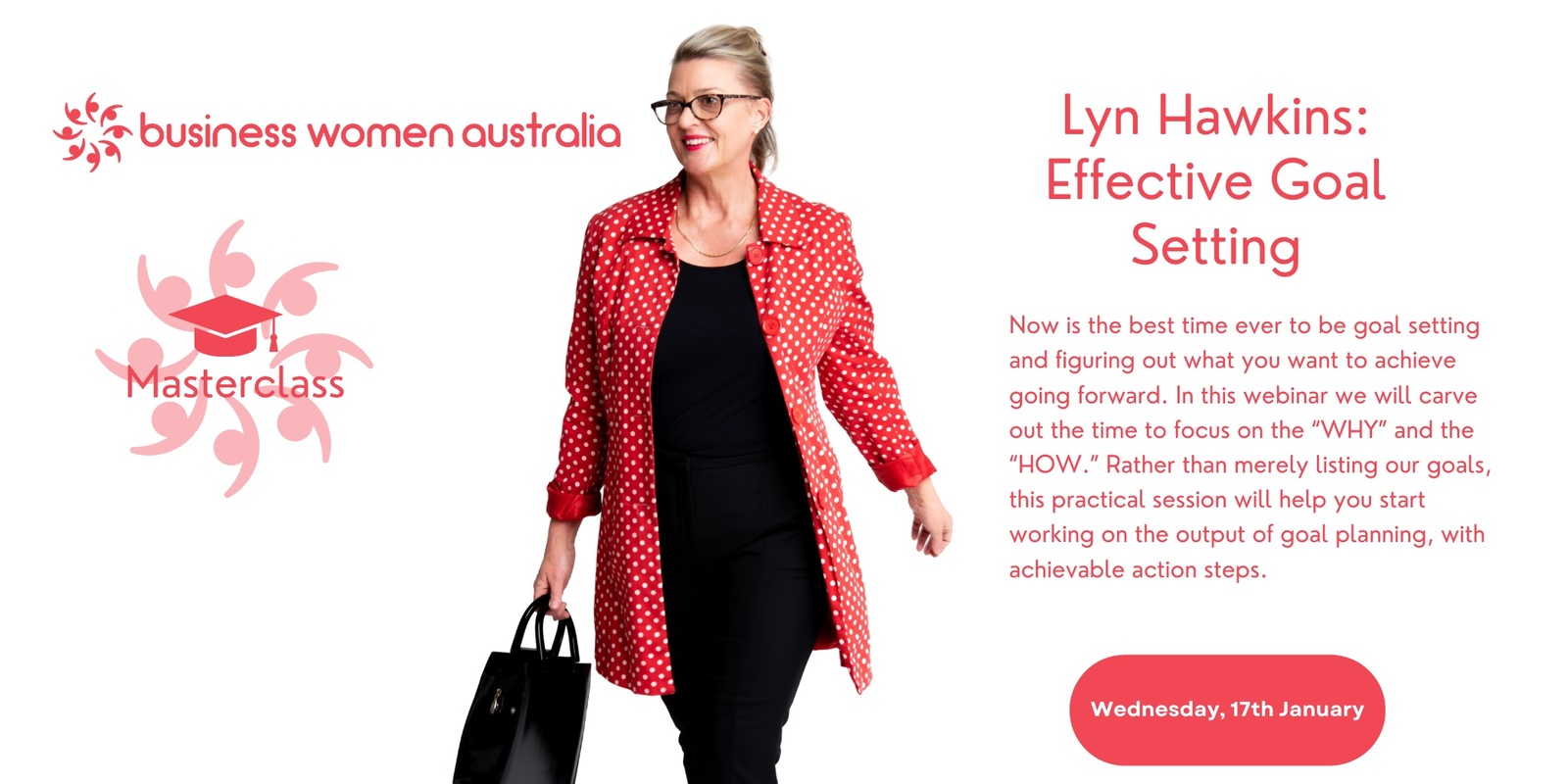 Banner image for Masterclass: Effective Goal Setting with Lyn Hawkins