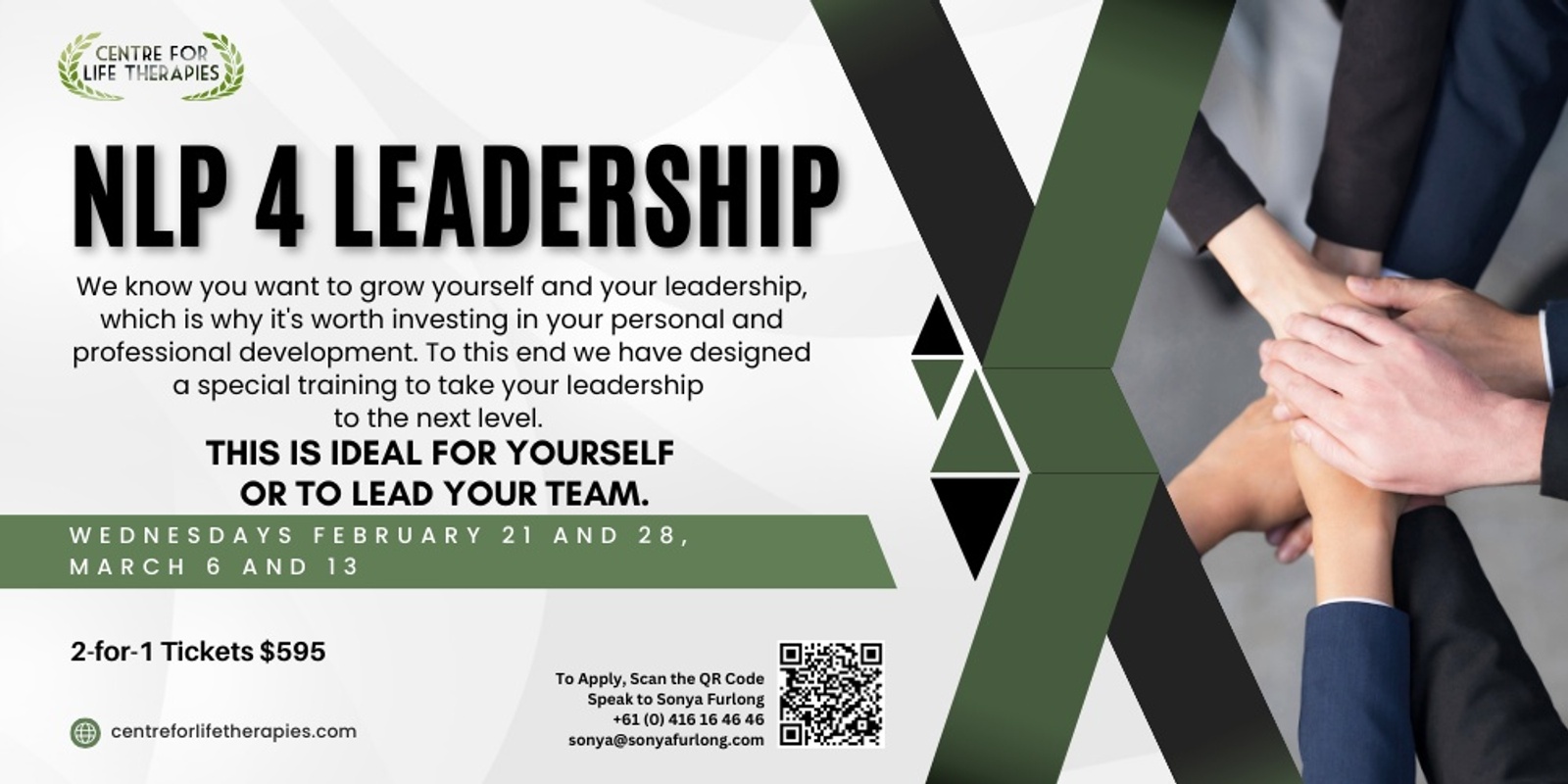 Banner image for NLP 4 Leadership Course February 2024