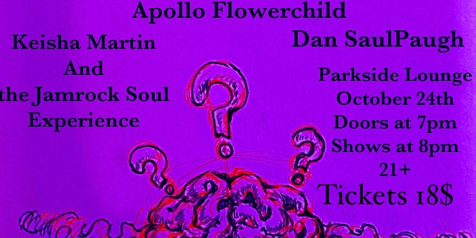 Banner image for APOLLO FLOWERCHILD "I THINK I KNOW" ALBUM RELEASE SHOW