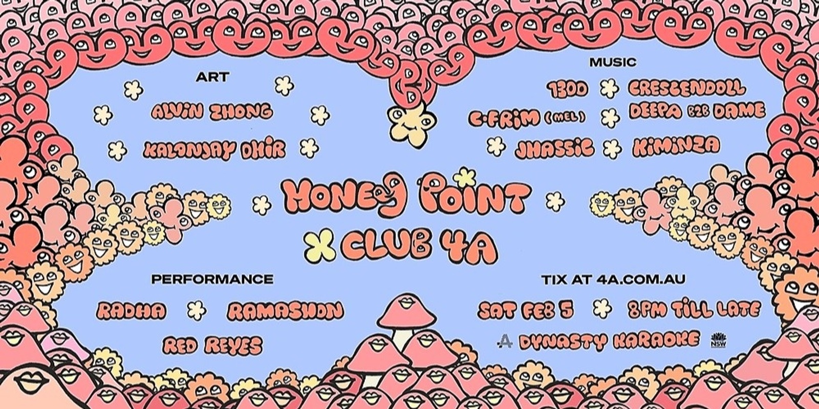Banner image for Honey Point x CLUB 4A