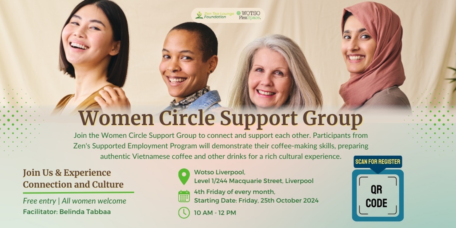 Banner image for Women's Circle Support Group at Wotso Liverpool