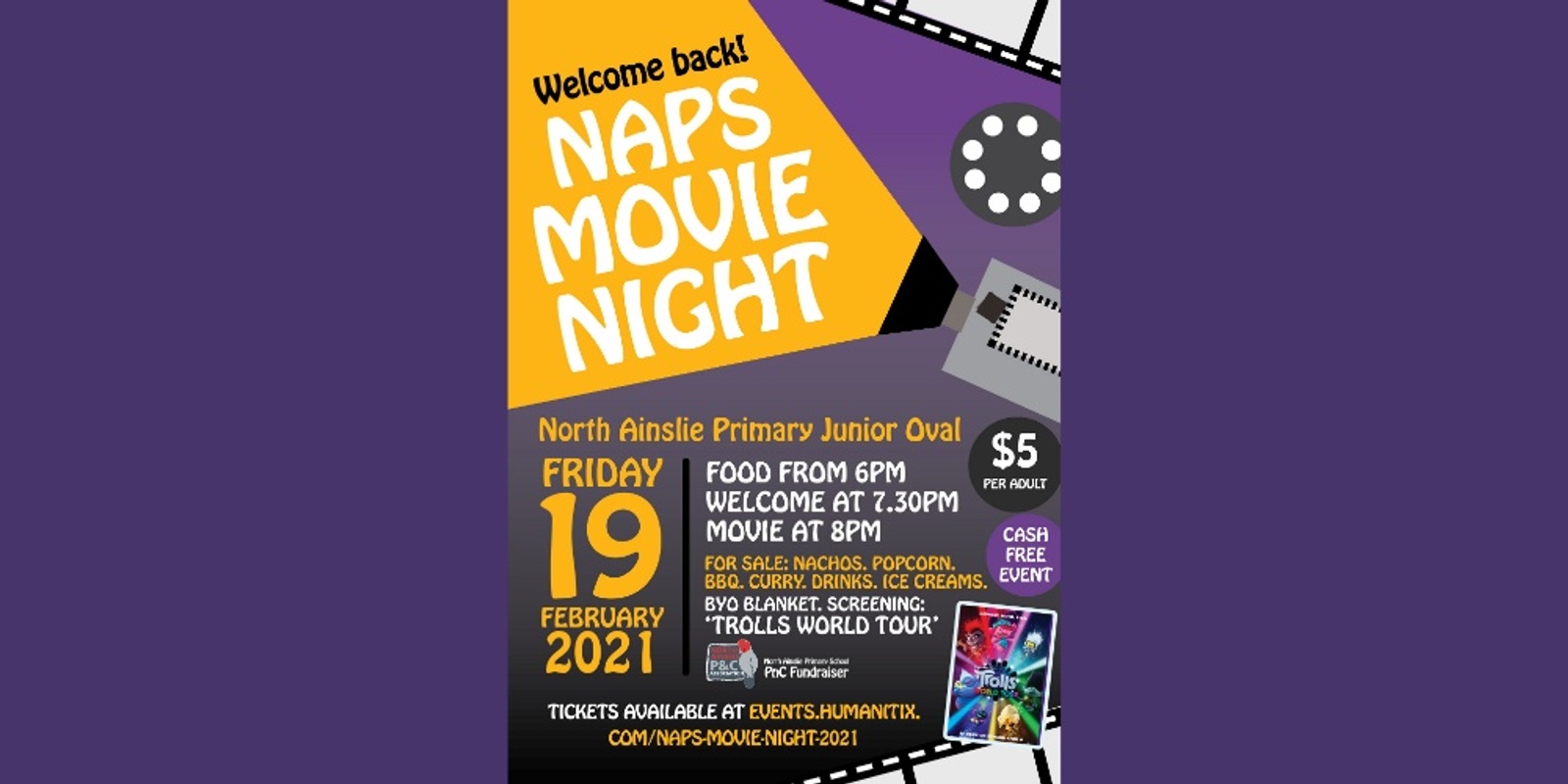 Banner image for NAPS Movie Night 2021