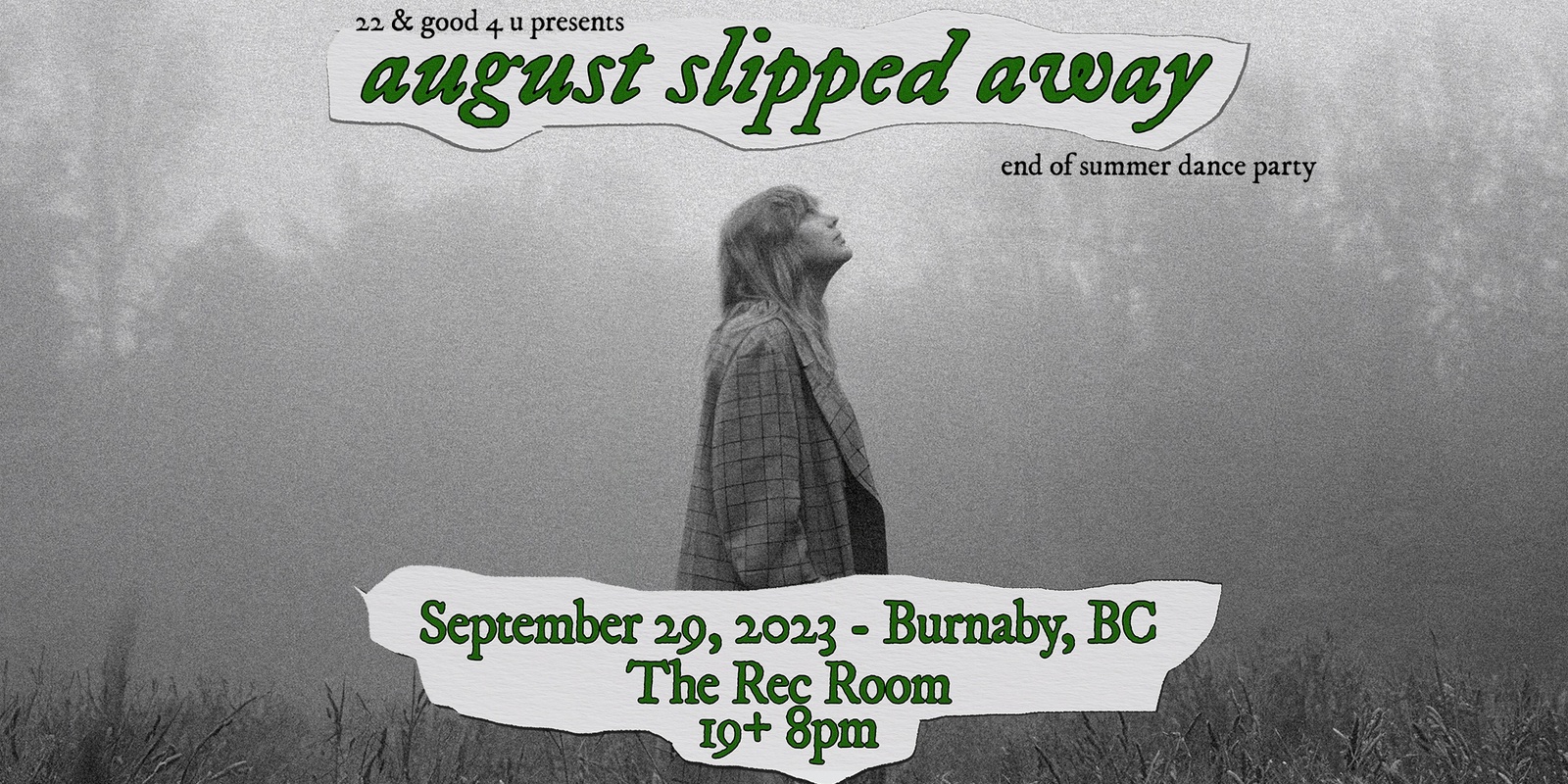 Banner image for august slipped away 🍃 end of summer dance parTay 