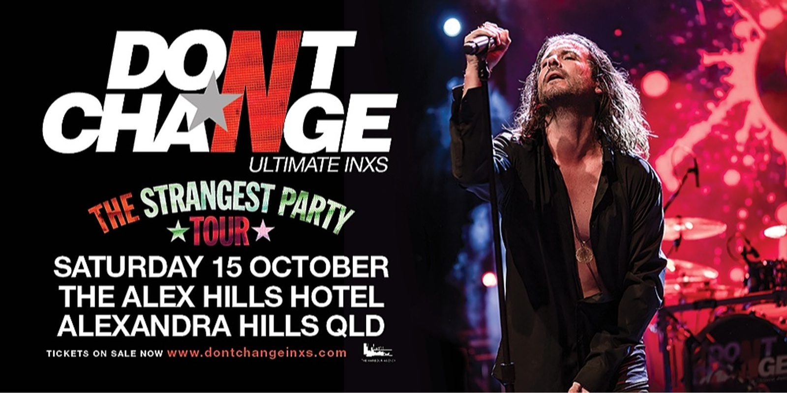 Banner image for Don't Change - Ultimate INXS at the Alex Hills Hotel
