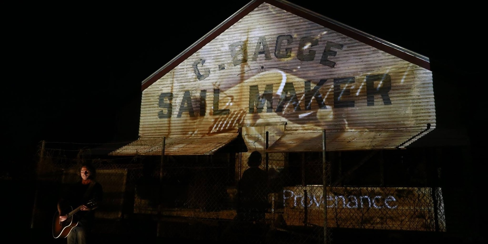 Banner image for Wil Thomas with Phoebe Corke. Live at The Old Sail Makers Shed.