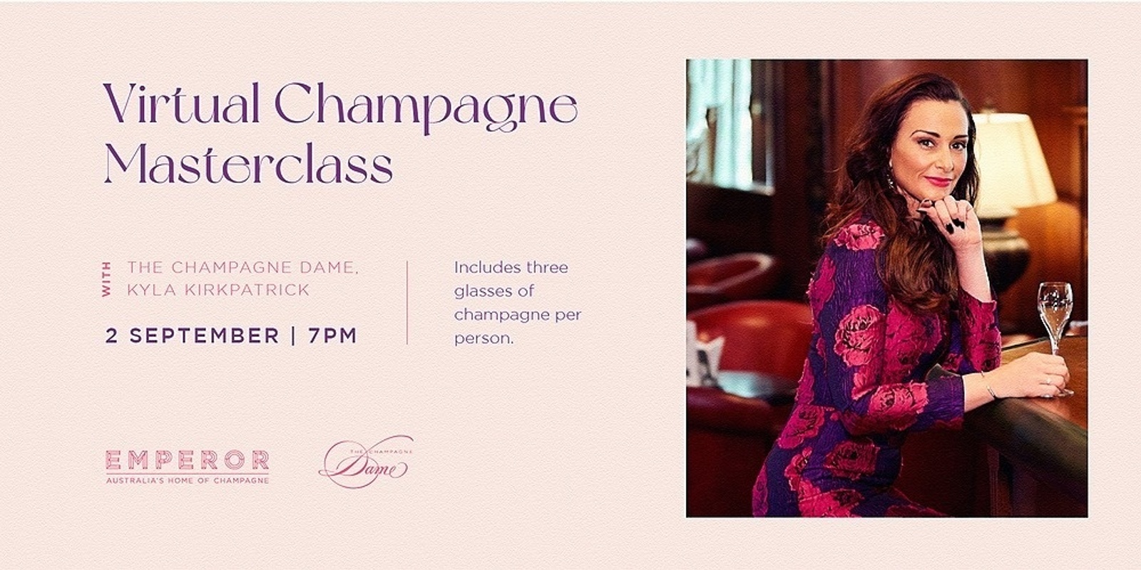 Banner image for Virtual Champagne Masterclass (Melbourne)