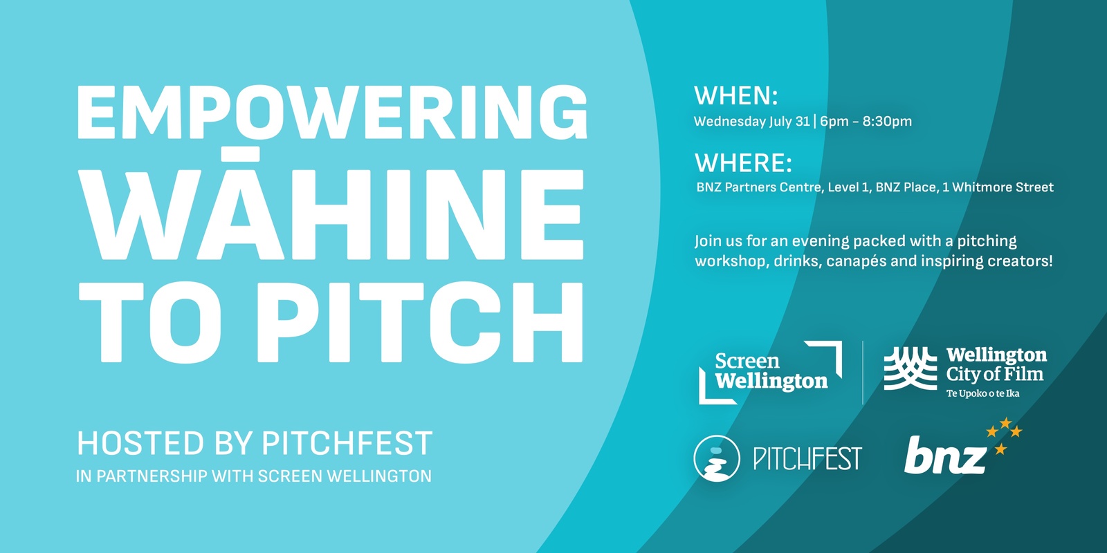 Banner image for Empowering Wāhine to Pitch