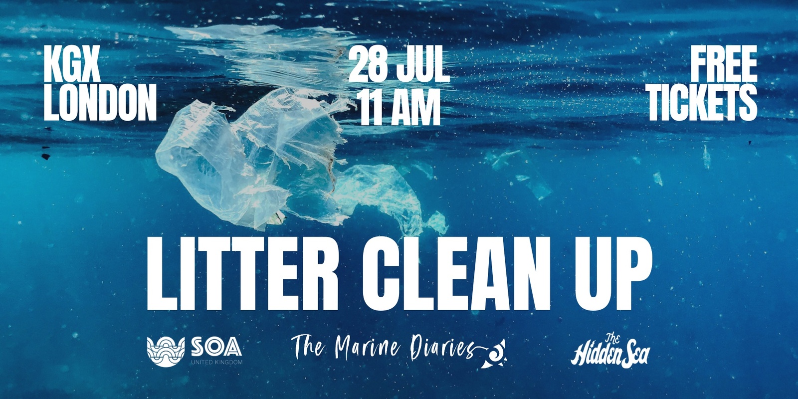 Banner image for Plastic Free July litter clean up - London