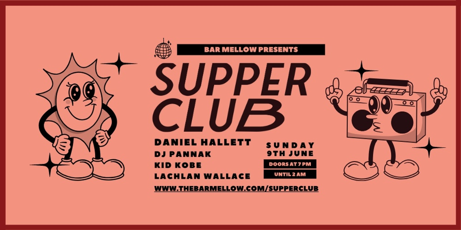 Banner image for Supper Club at Bar Mellow