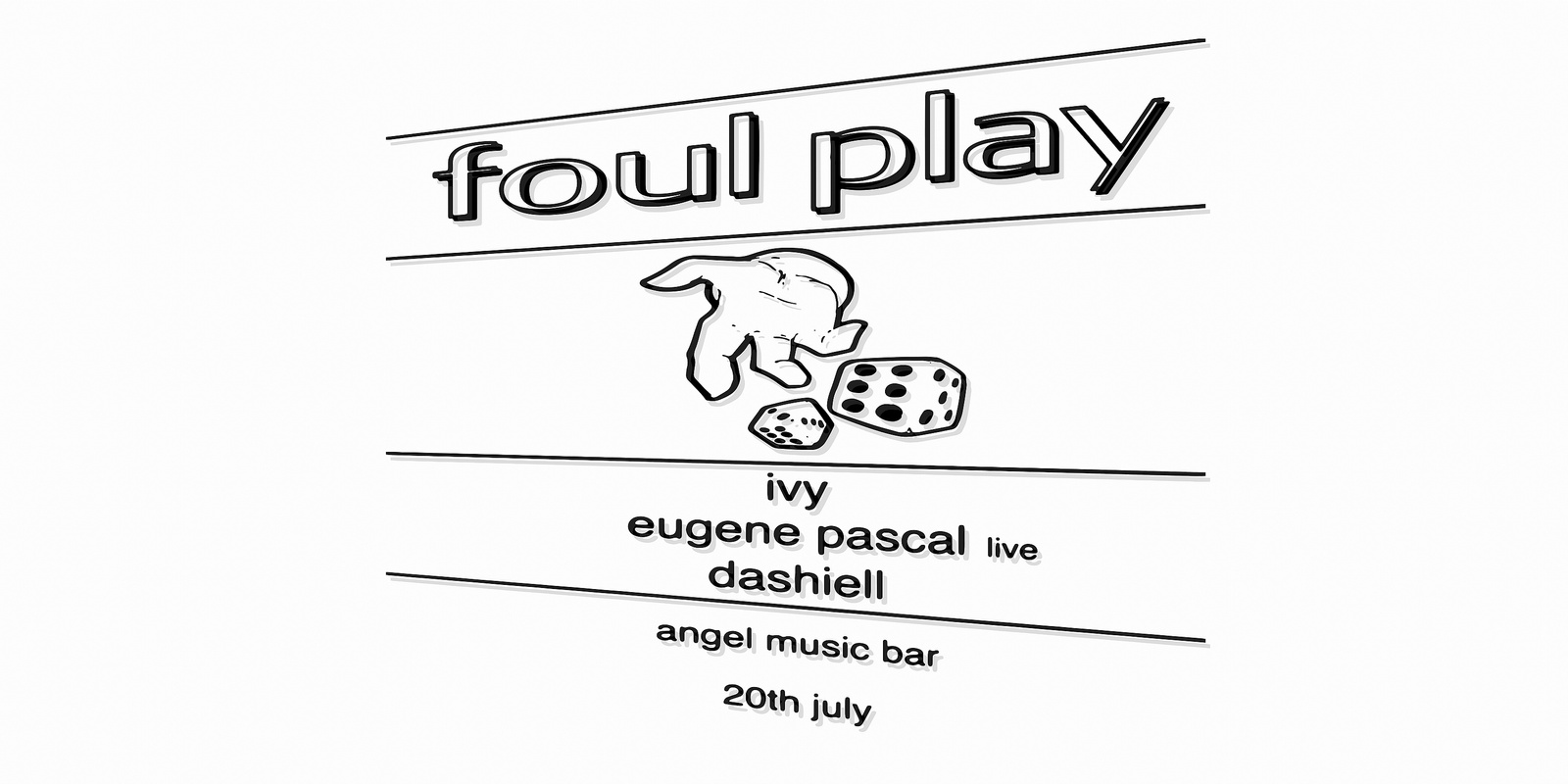 Banner image for Foul Play at Angel Bar upstairs