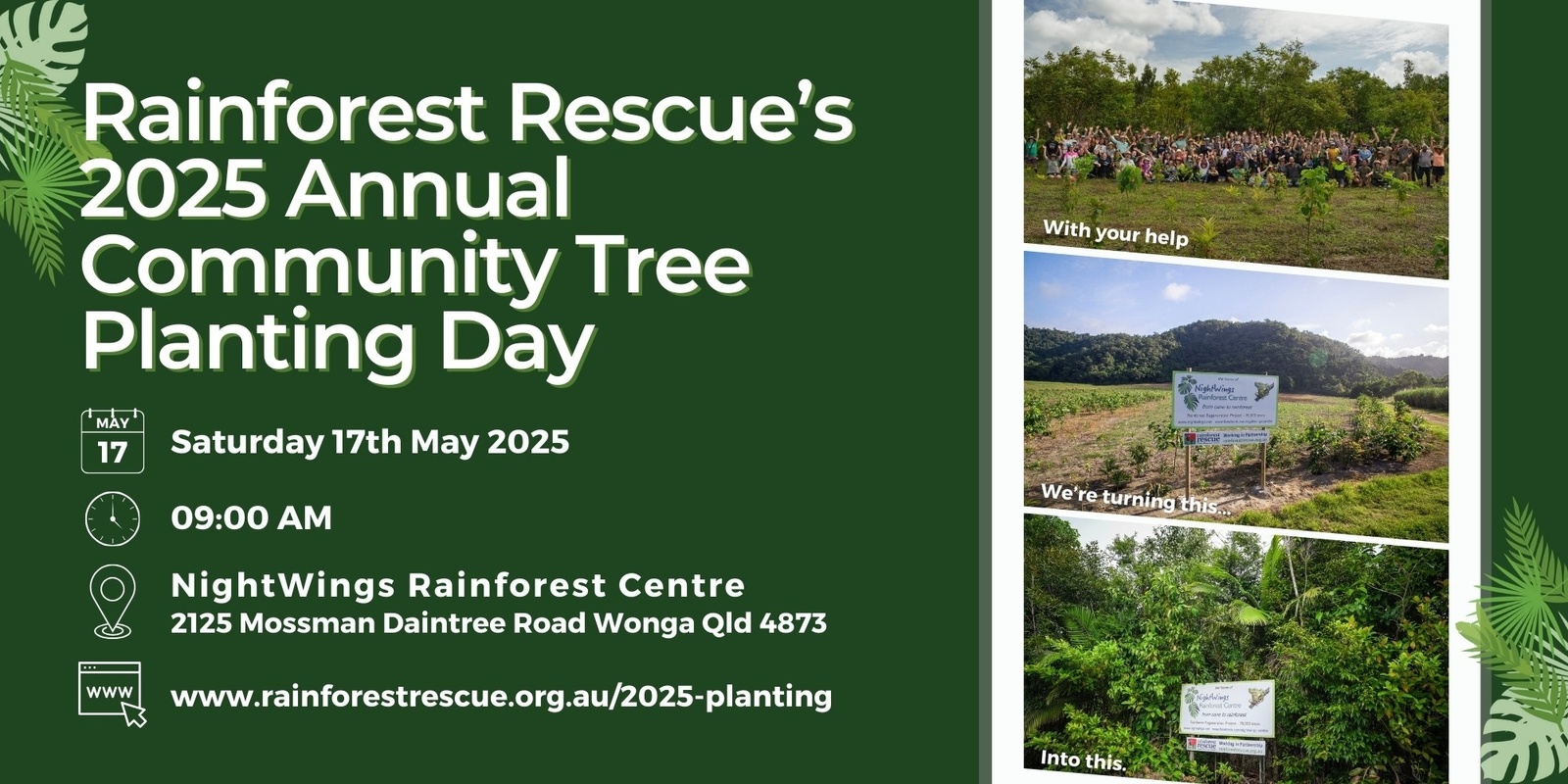 Banner image for 2025 Annual Community Tree Planting Day