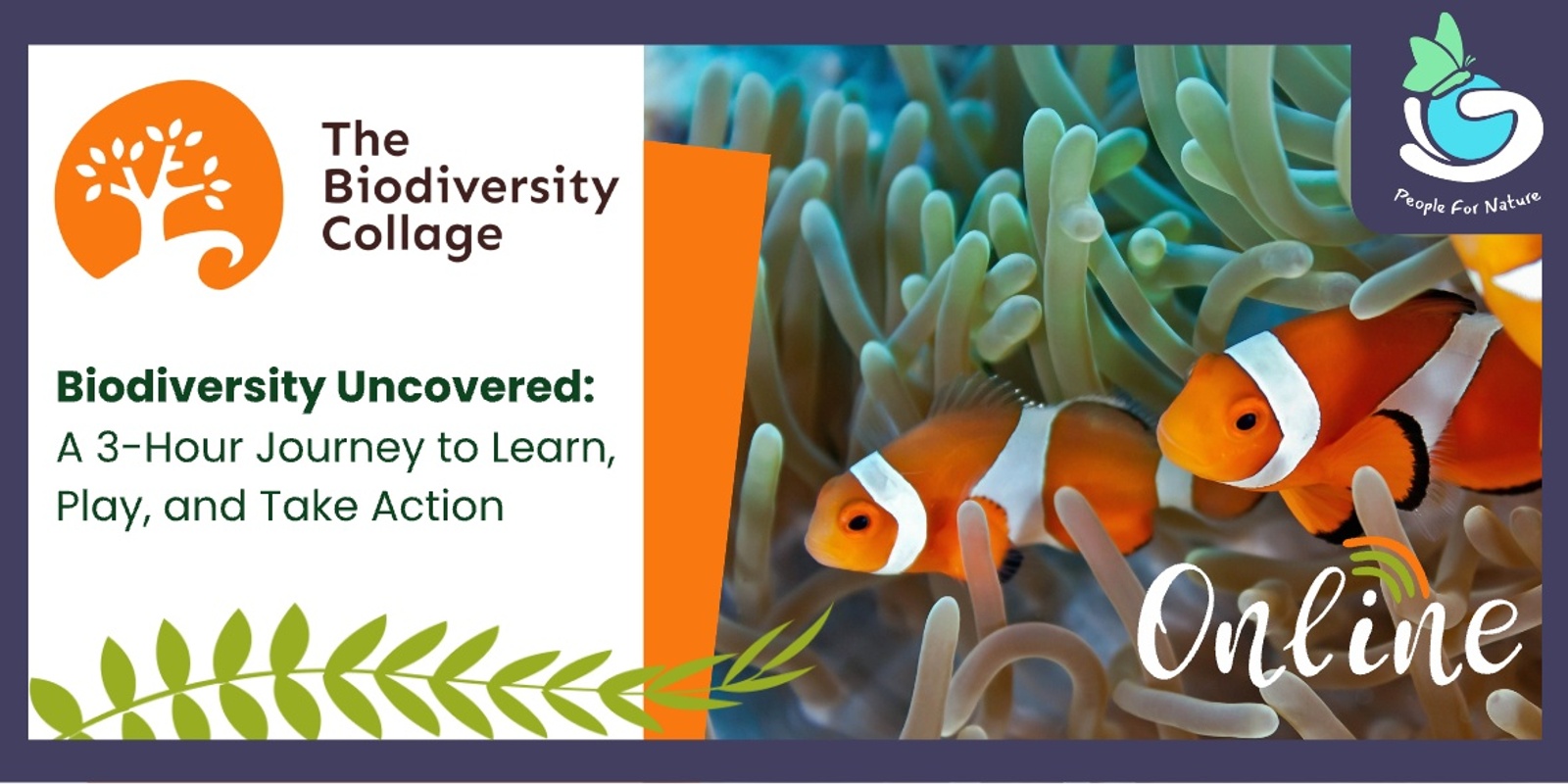 Banner image for Biodiversity Collage Online - World Ocean Day - June 2025