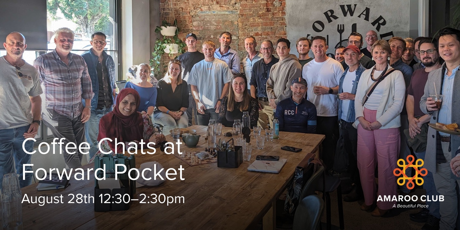 Banner image for Coffee Chat at Forward Pocket