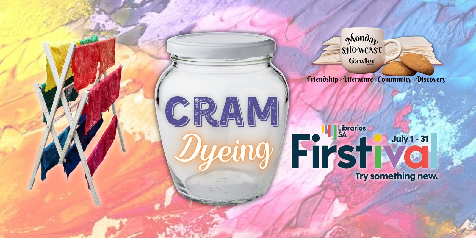 Banner image for Cram dyeing - Monday Showcase - 9:30
