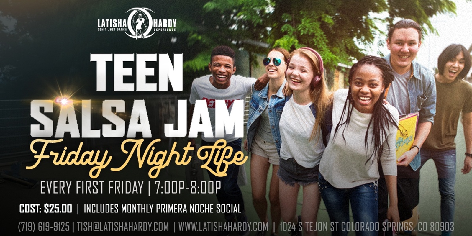 Banner image for Teen Salsa Jam | Friday Night Life!