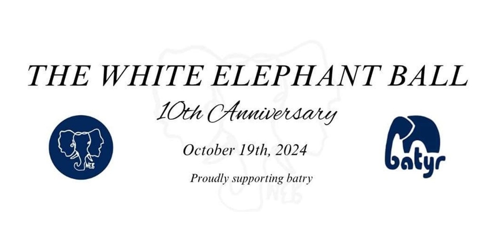 Banner image for The White Elephant Ball 2024