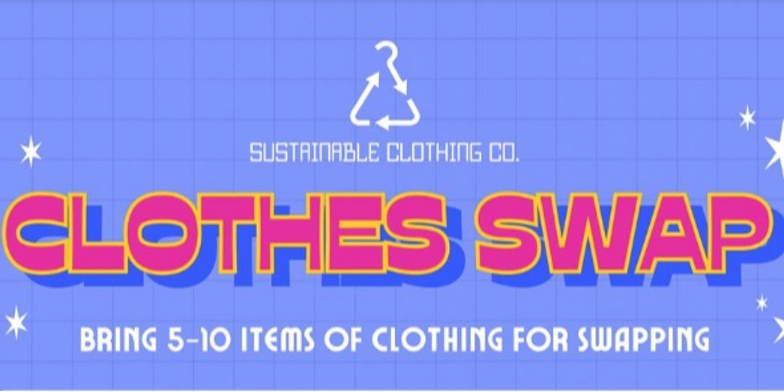 Banner image for Sustainable Community Clothing Swap