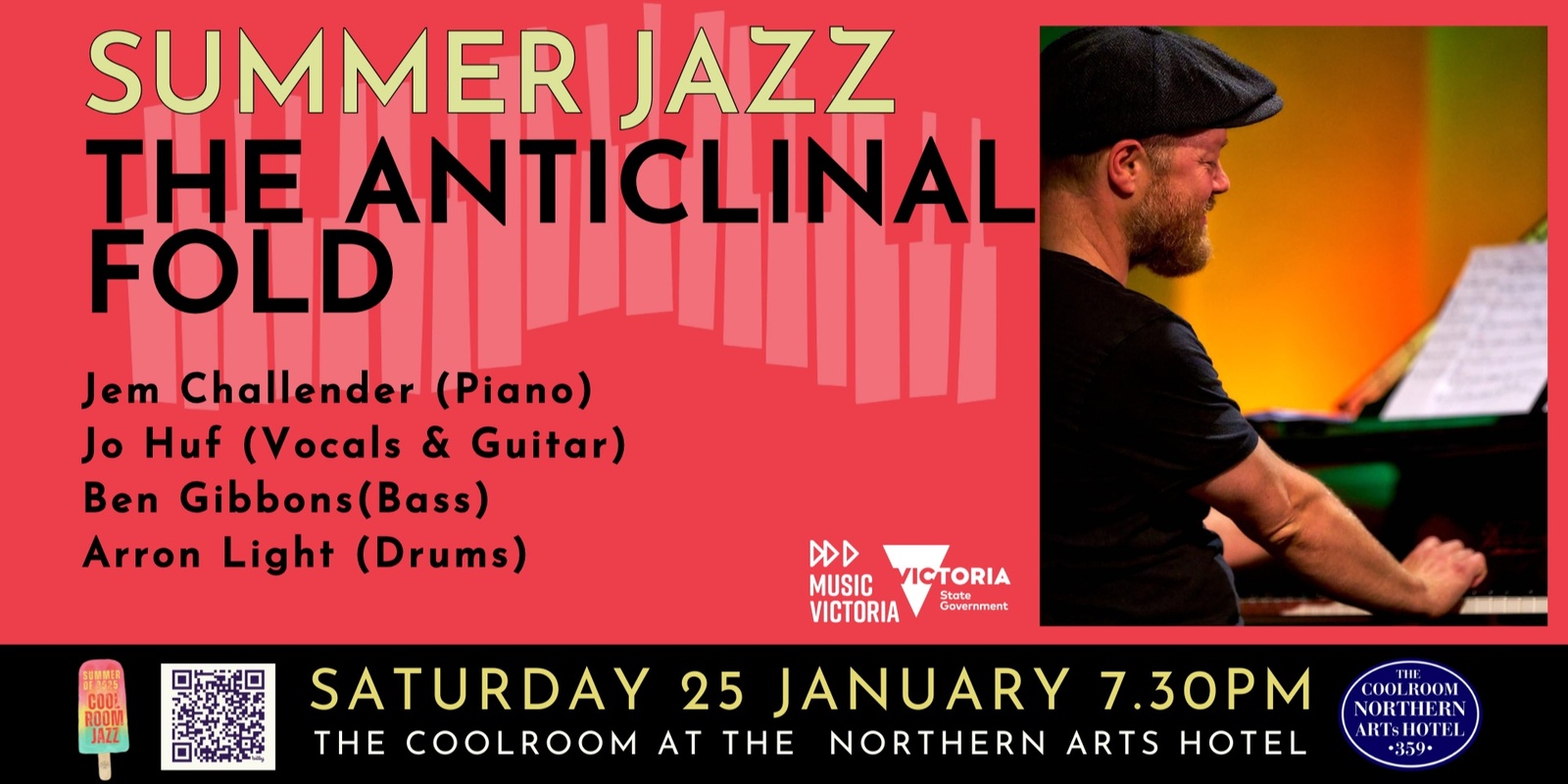 Banner image for Summer Jazz with The Anticlinal Fold