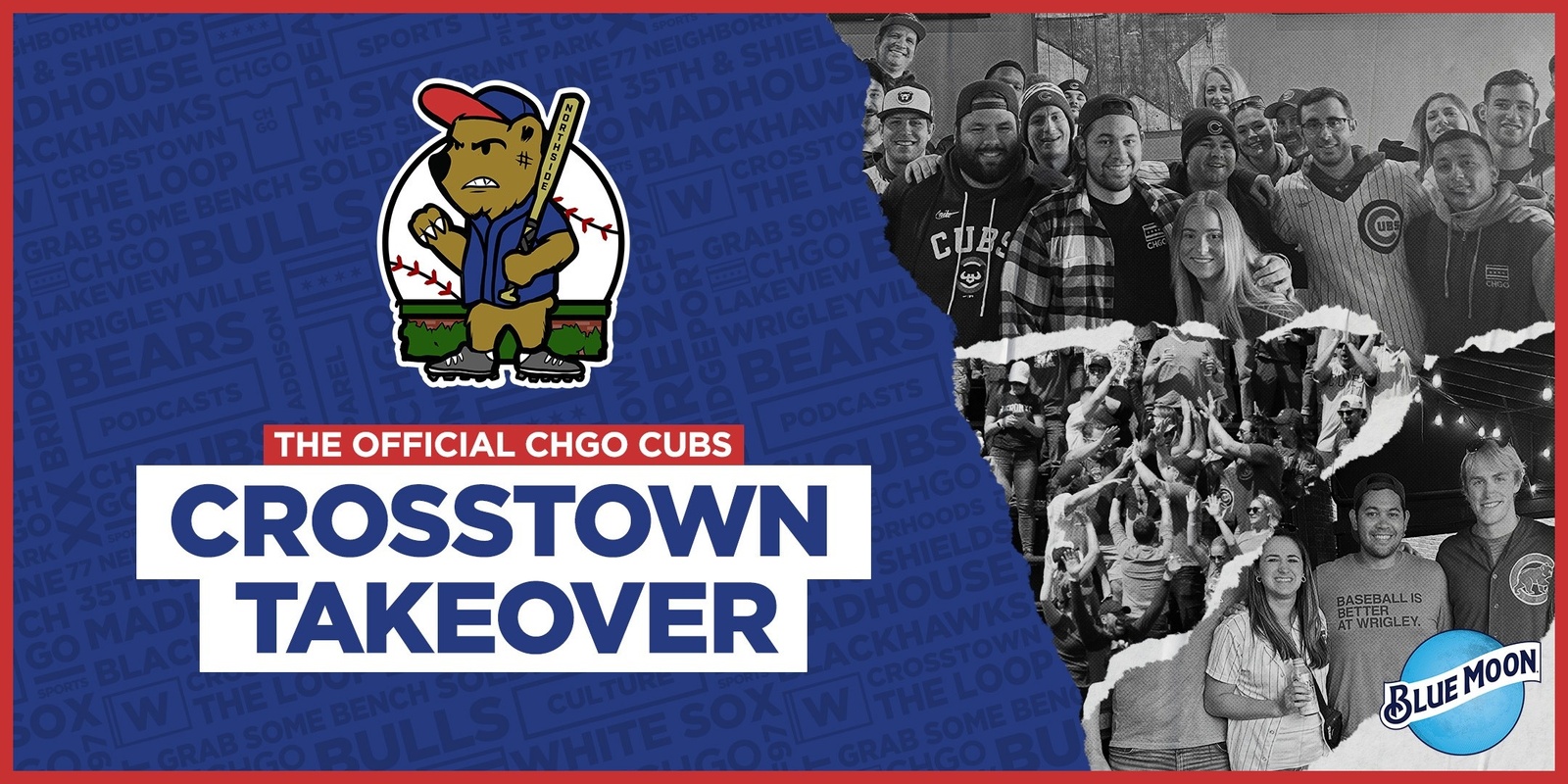 Banner image for  CHGO Cubs Takeover at Wrigley Field- Crosstown Series June 4th