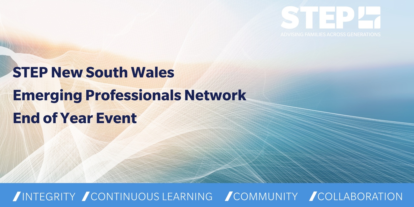 Banner image for STEP NSW Emerging Professionals Network | Friday 22 November 2024