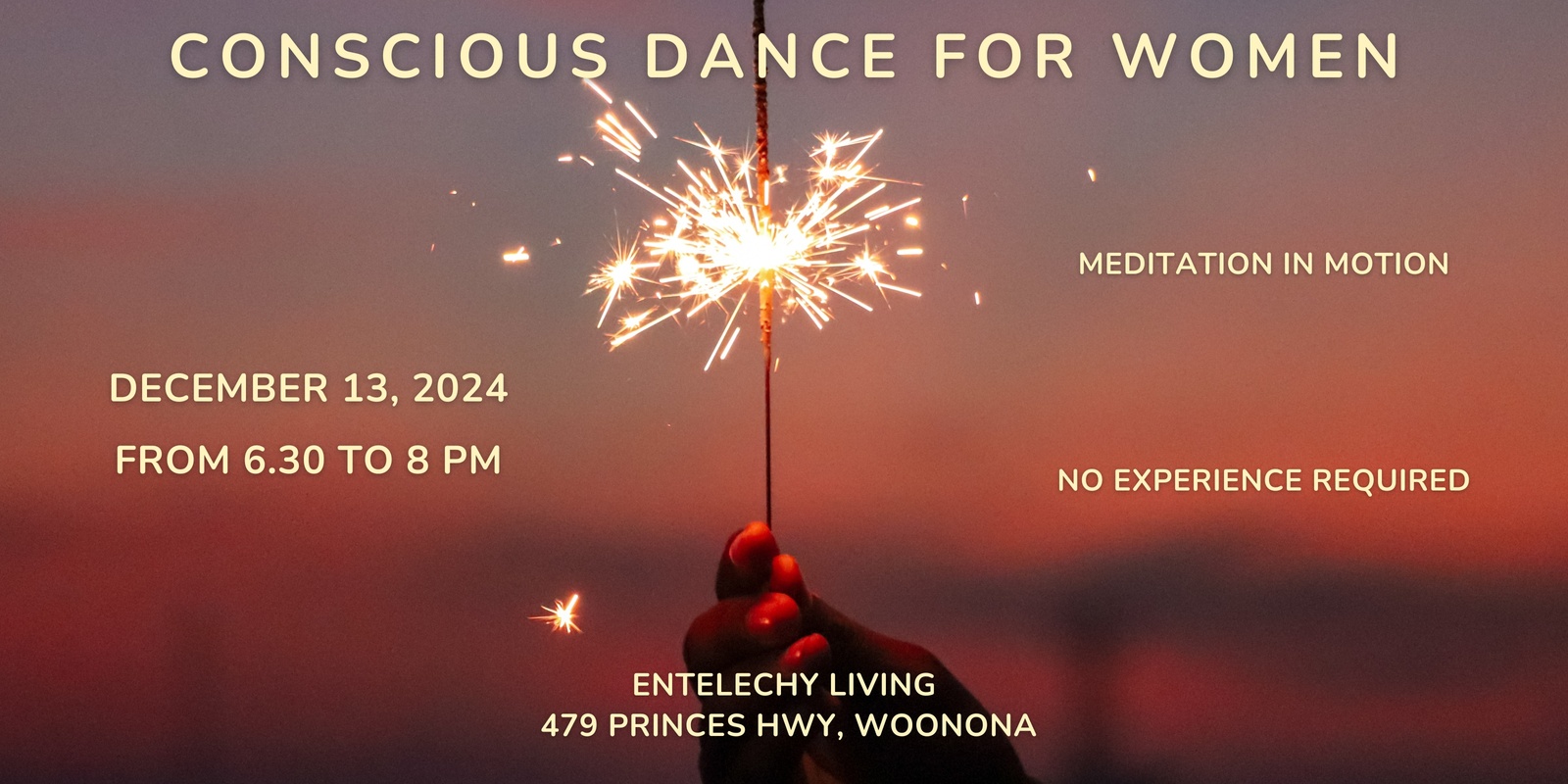 Banner image for Conscious Dance for Women - December, Friday 13th