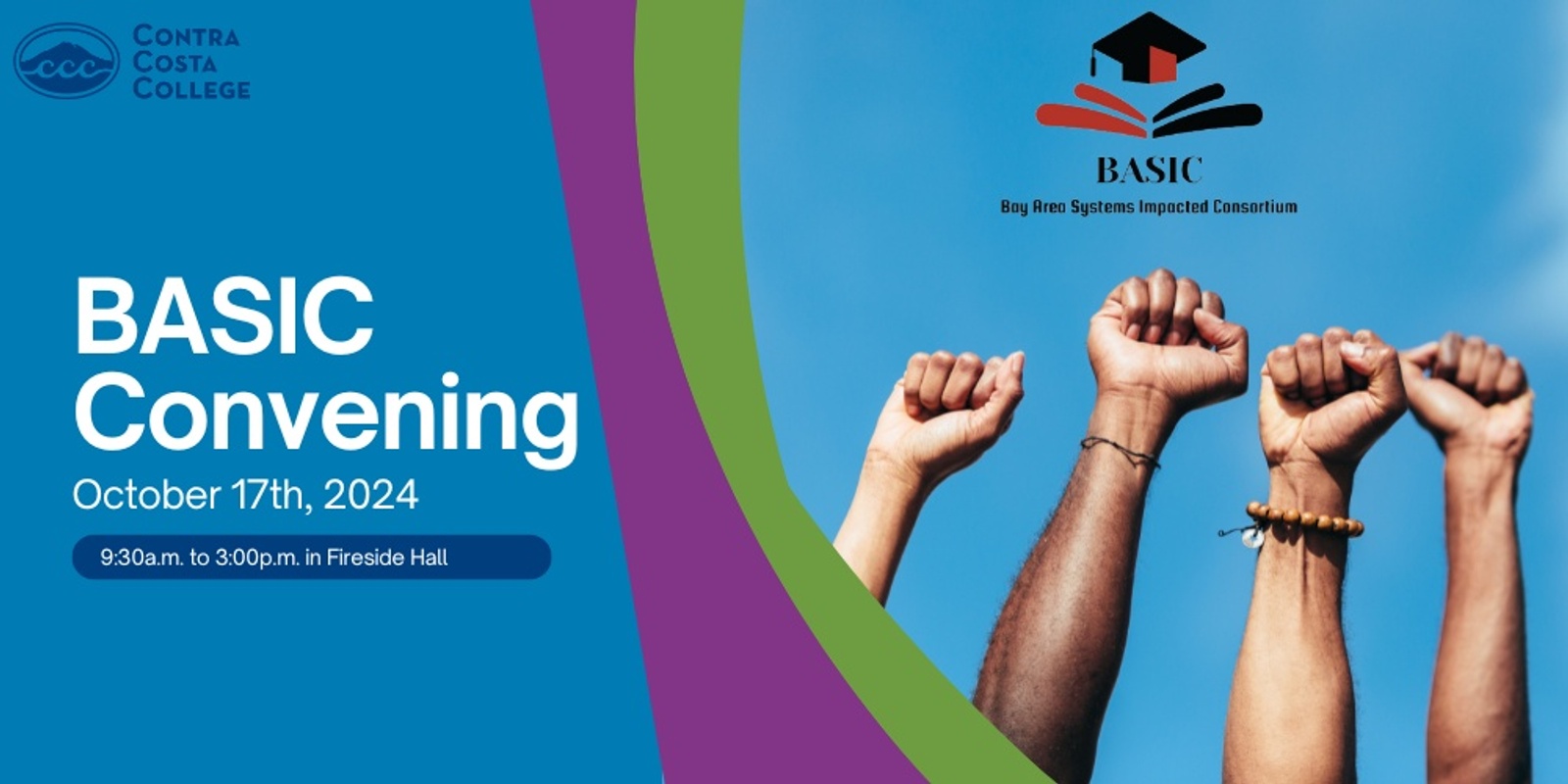 Banner image for Contra Costa College BASIC Convening Thursday, October 17, 2024