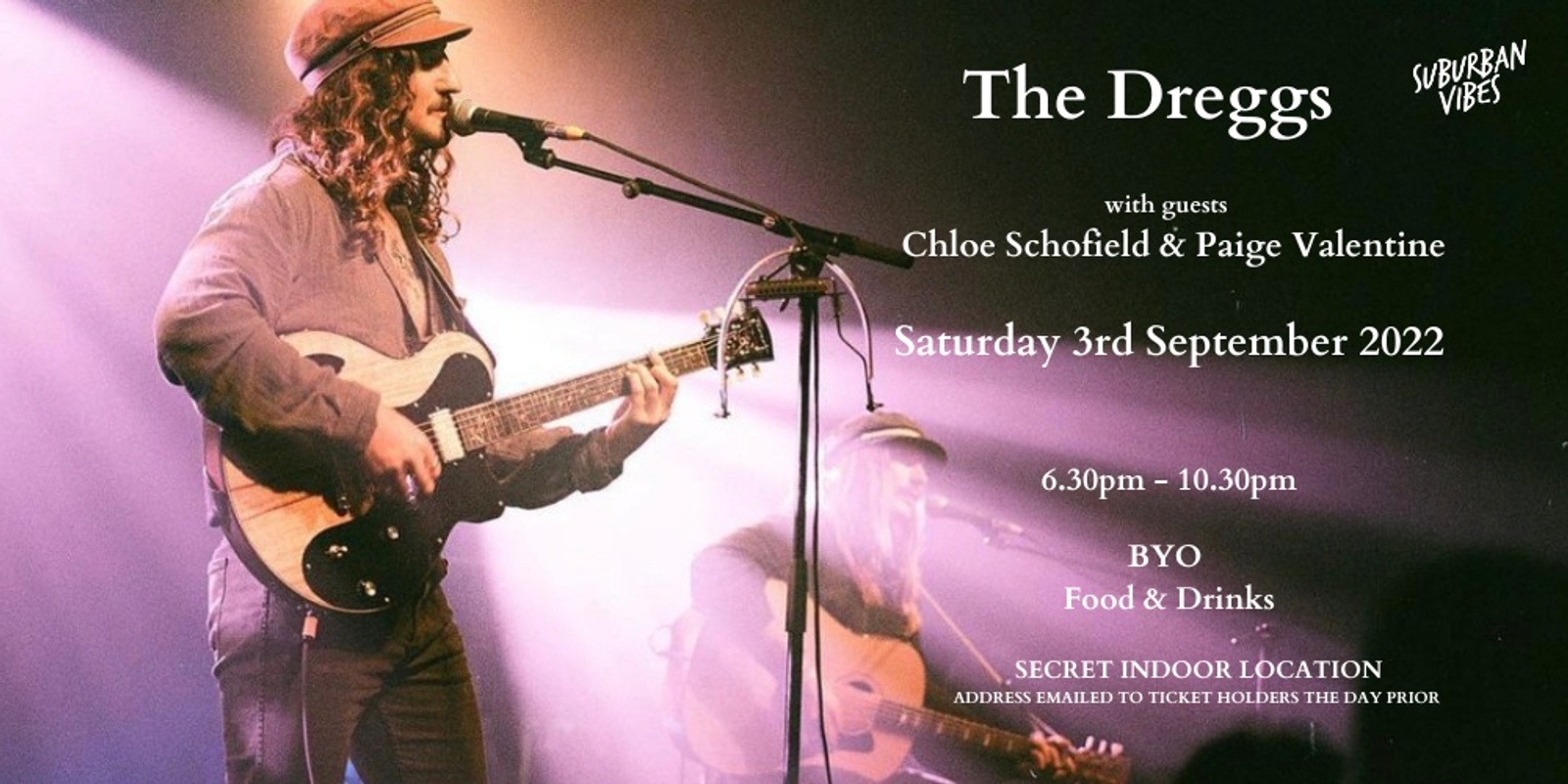 Banner image for Suburban Vibes presents - The Dreggs w/ Chloe Schofield and Paige Valentine