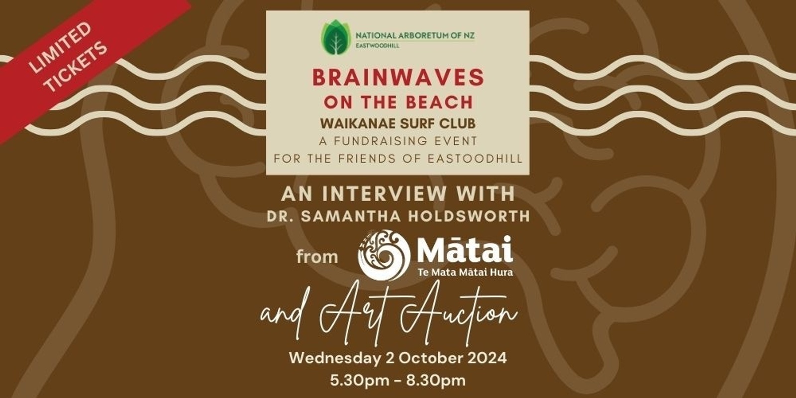 Banner image for Brainwaves on the Beach by the Friends of Eastwoodhill