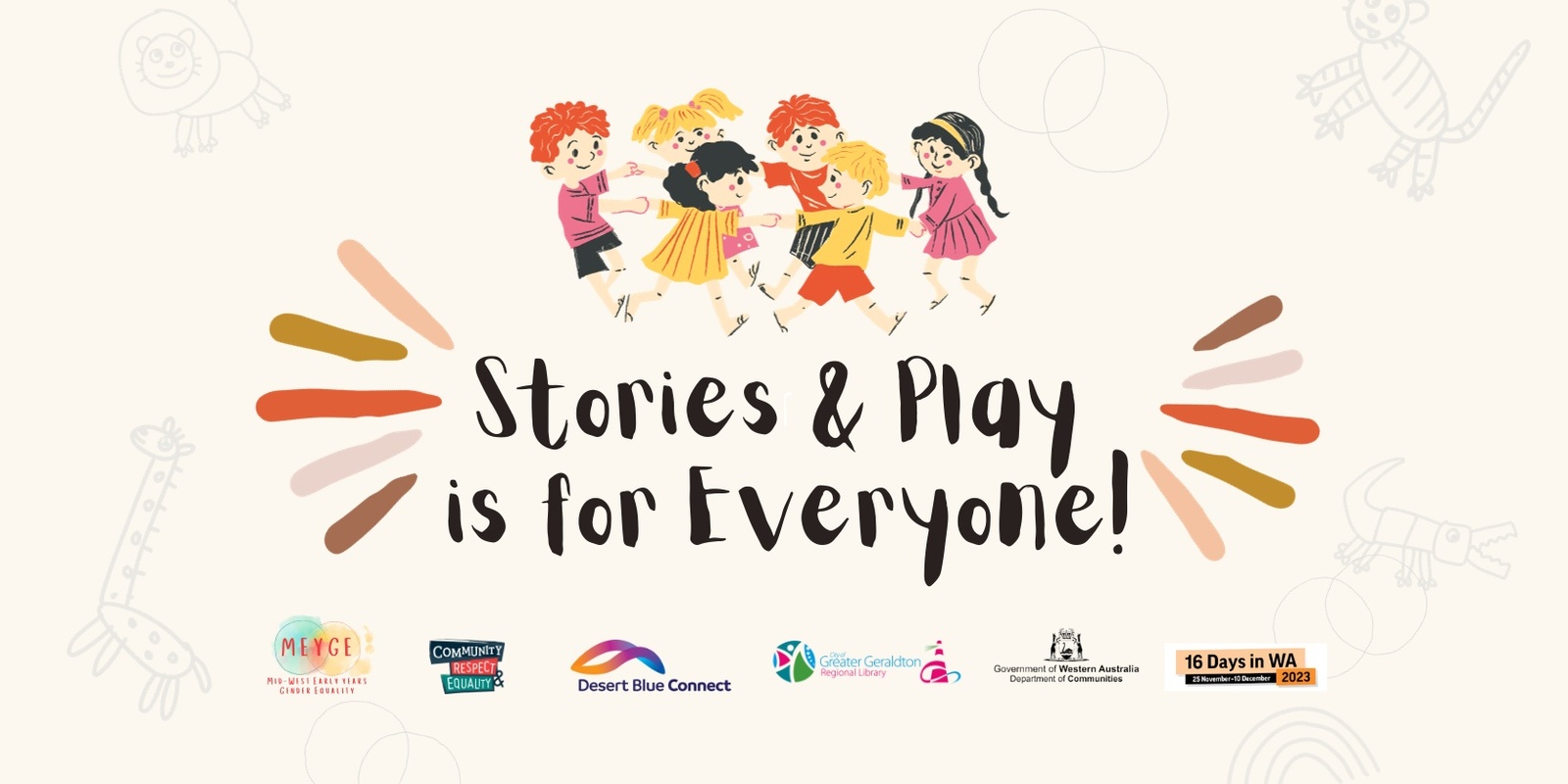 Banner image for Stories & Play is for Everyone!