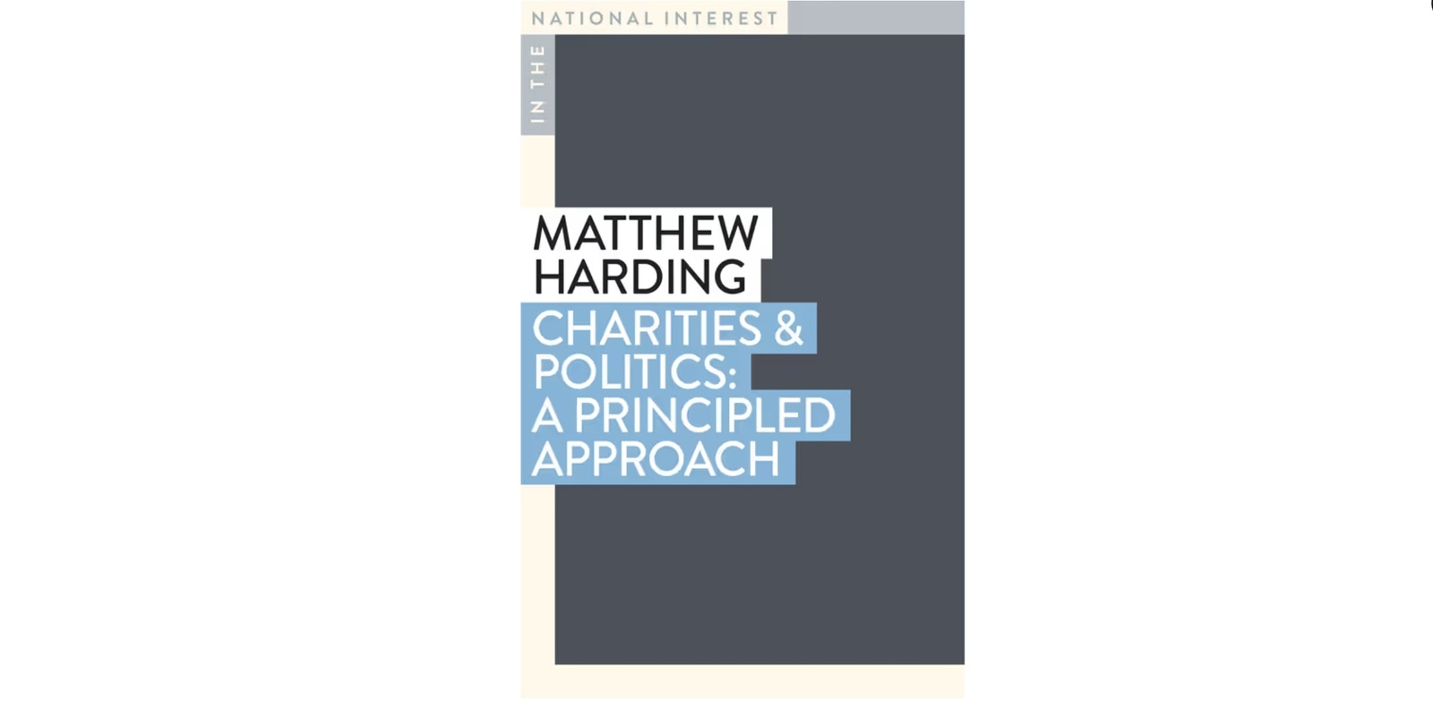 Banner image for Book Launch - Charities & Politics: A Principled Approach